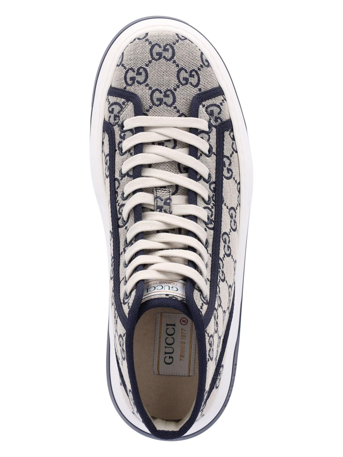 Gucci "Gg" High Sneakers in White for Men | Lyst