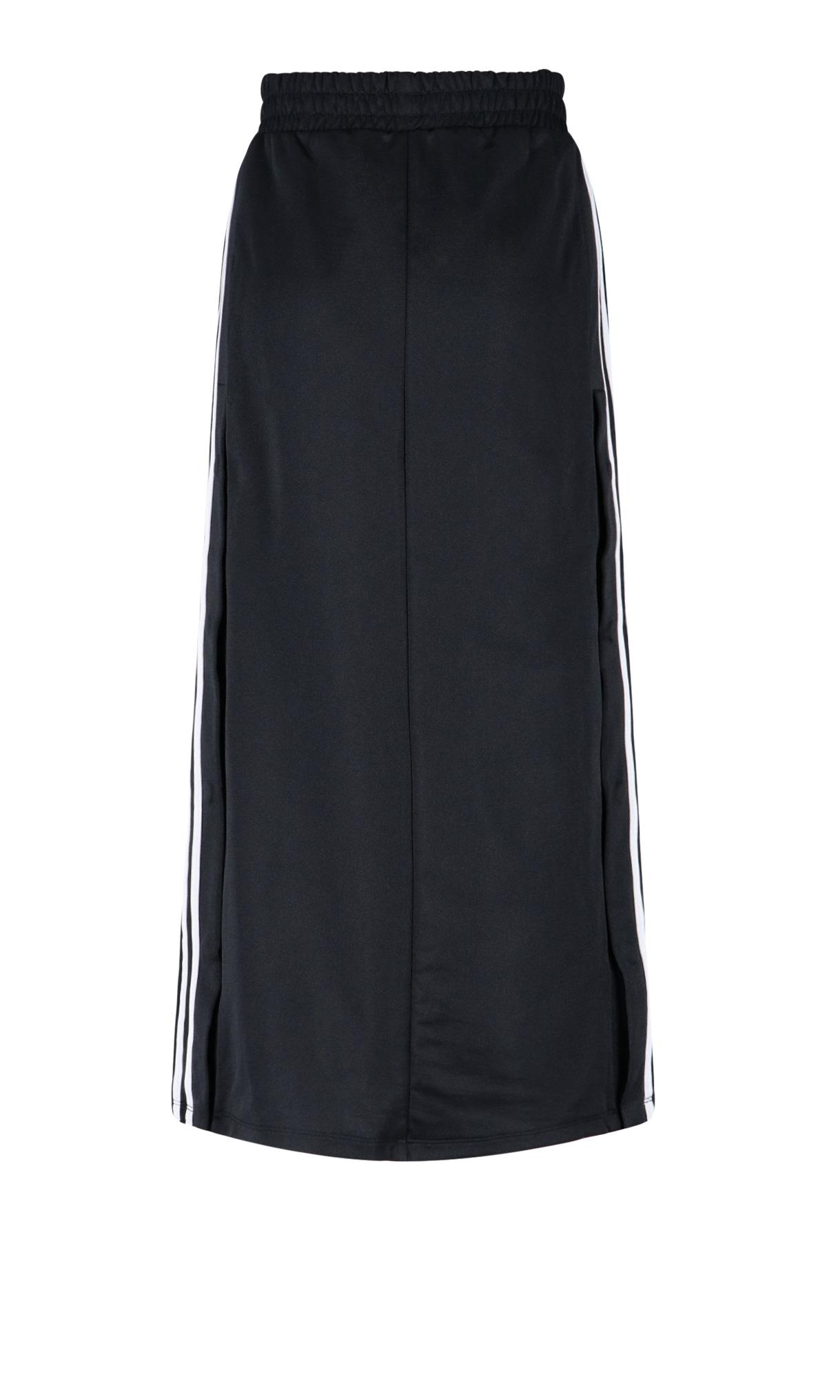 adidas Originals Maxi Sporty Skirt in Black | Lyst