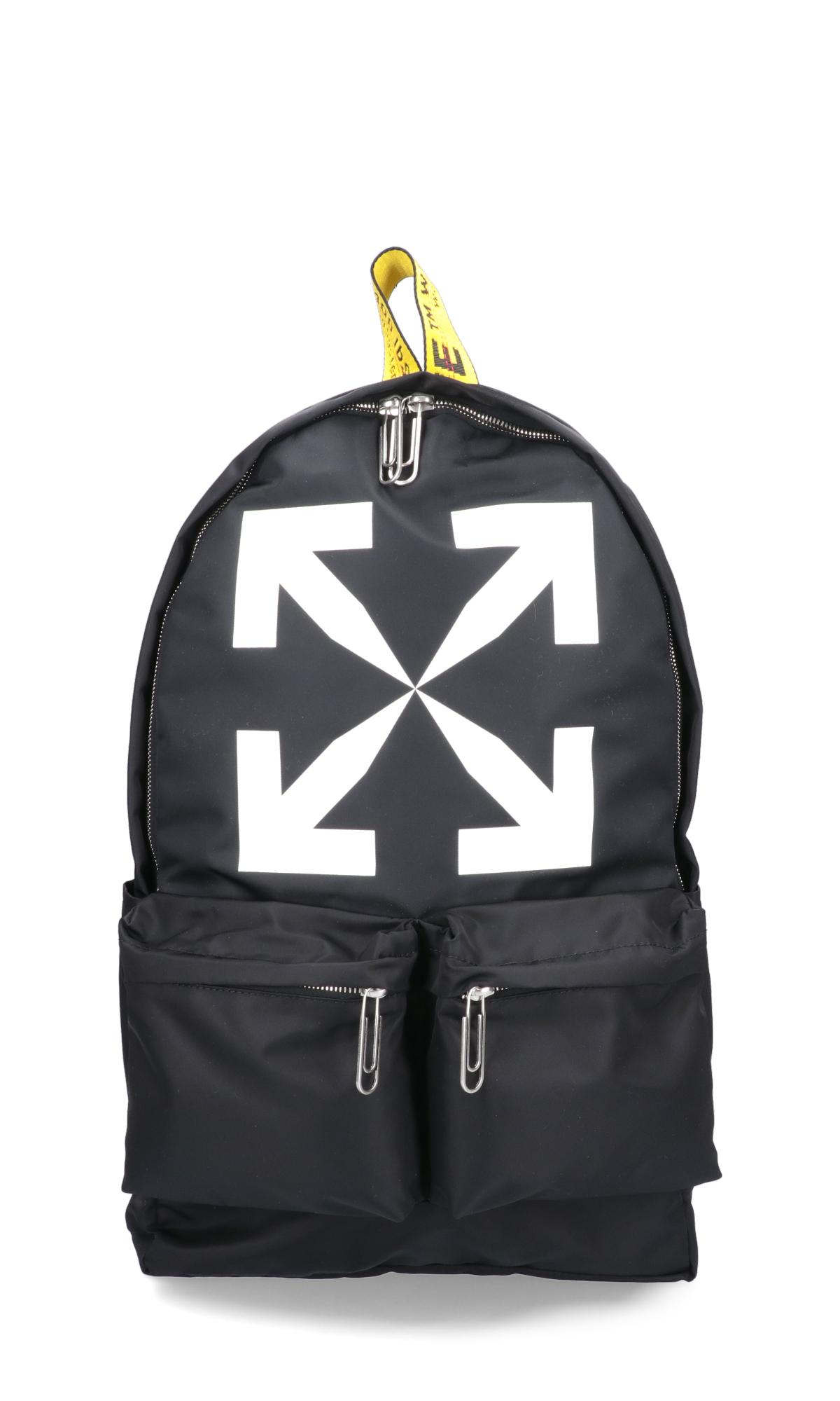 Men's Nylon Backpack With Arrow Buckle by Off-white