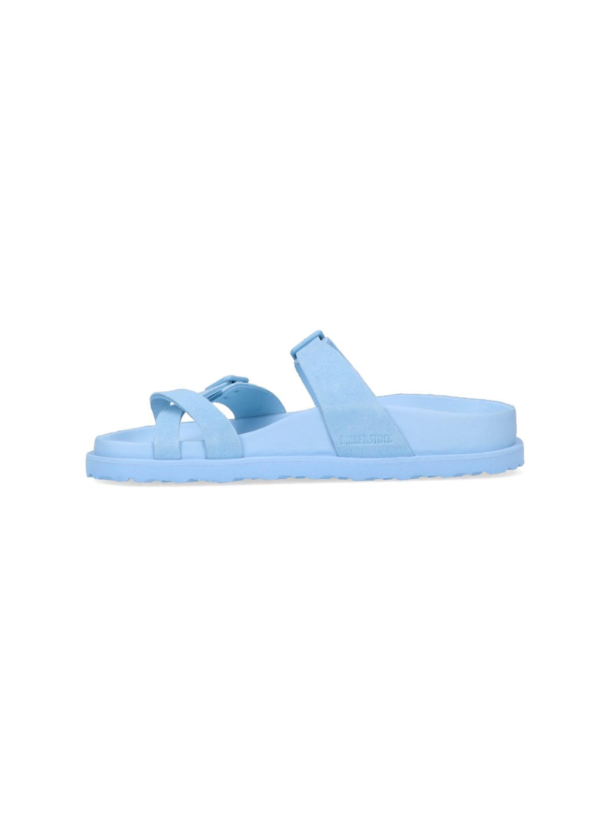 Birkenstock Sandals in Blue Lyst