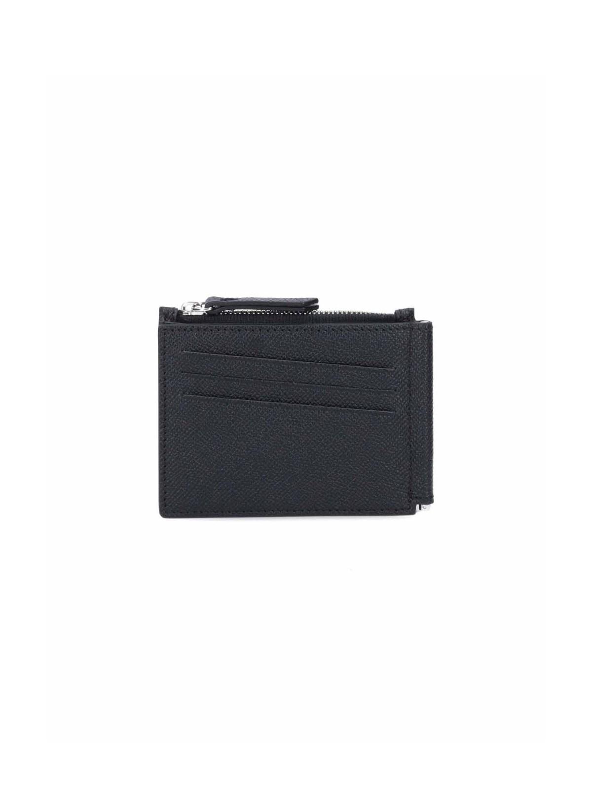 Maison Margiela Money Clip Wallet in Black Lyst UK