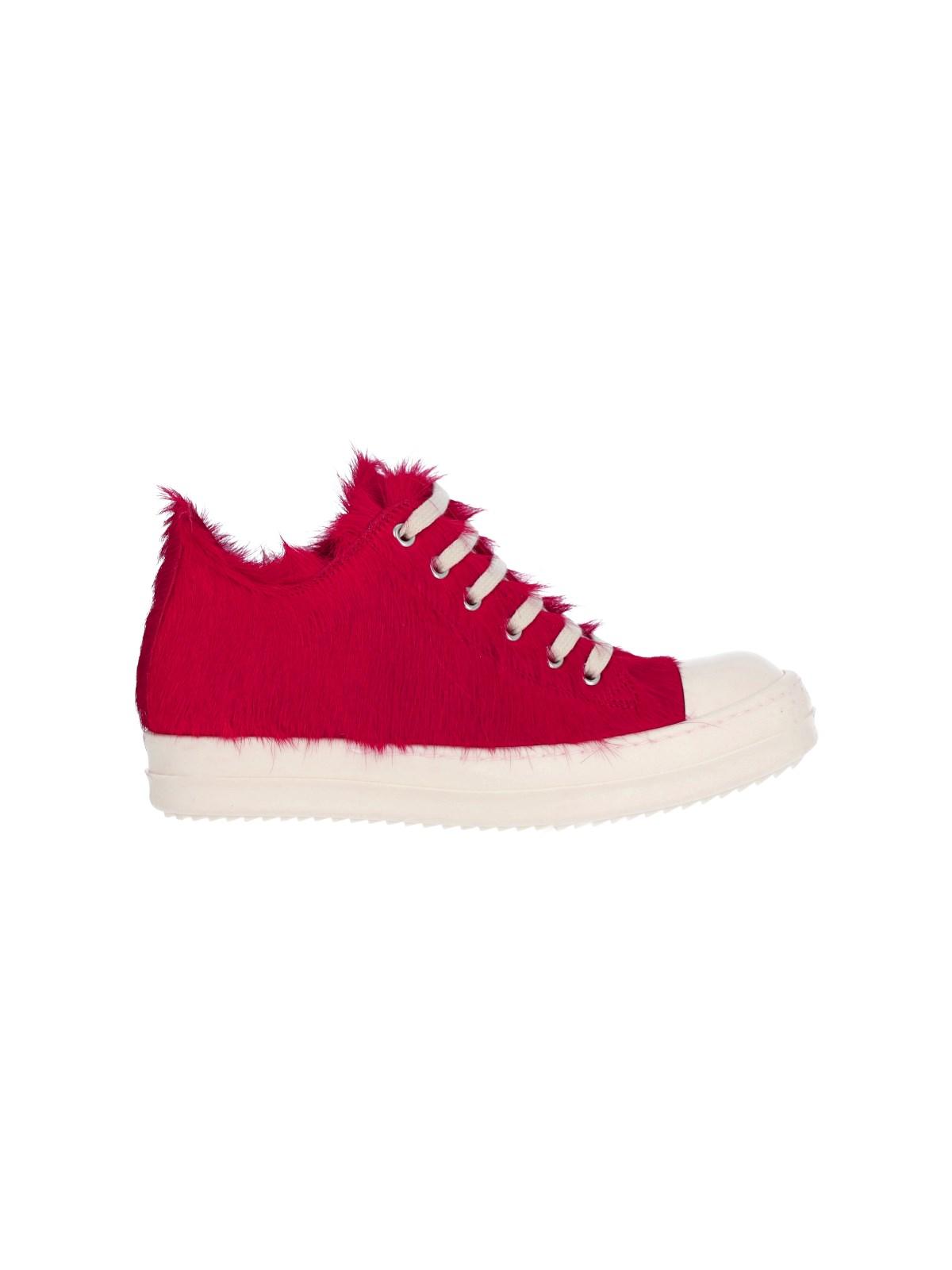Rick Owens 'low' Sneakers in Red | Lyst Rick Owens 'low' Sneakers in Red | Lyst