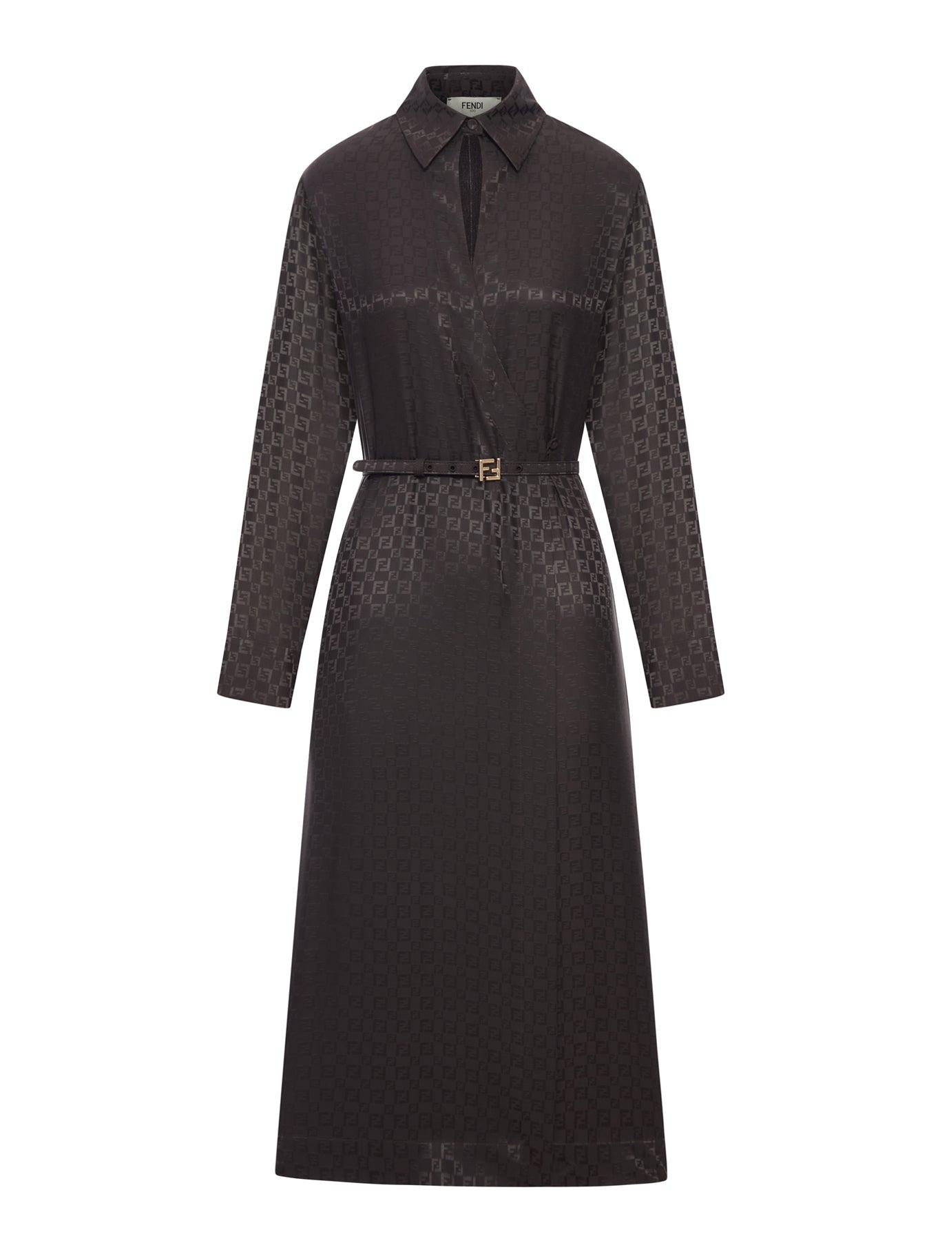 ワンピース FENDI WOOL AND SILK DRESS Fendi Wool And Silk Dress from $2,132.00 - on Stylight
