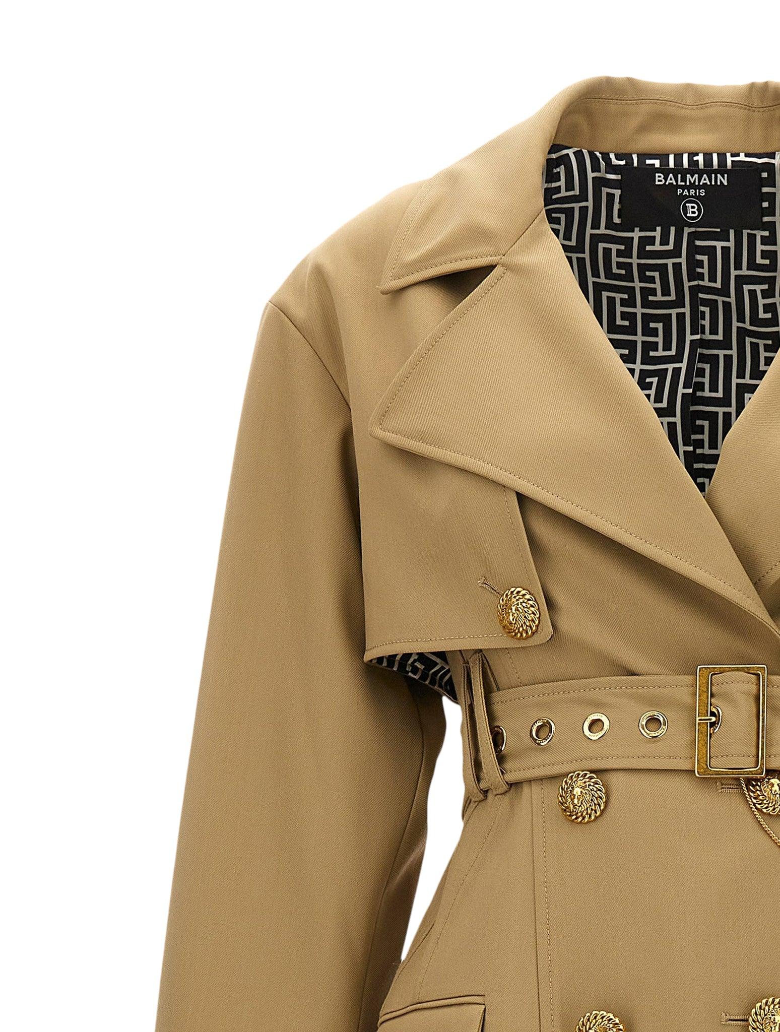 Trench Coat in Natural | Lyst