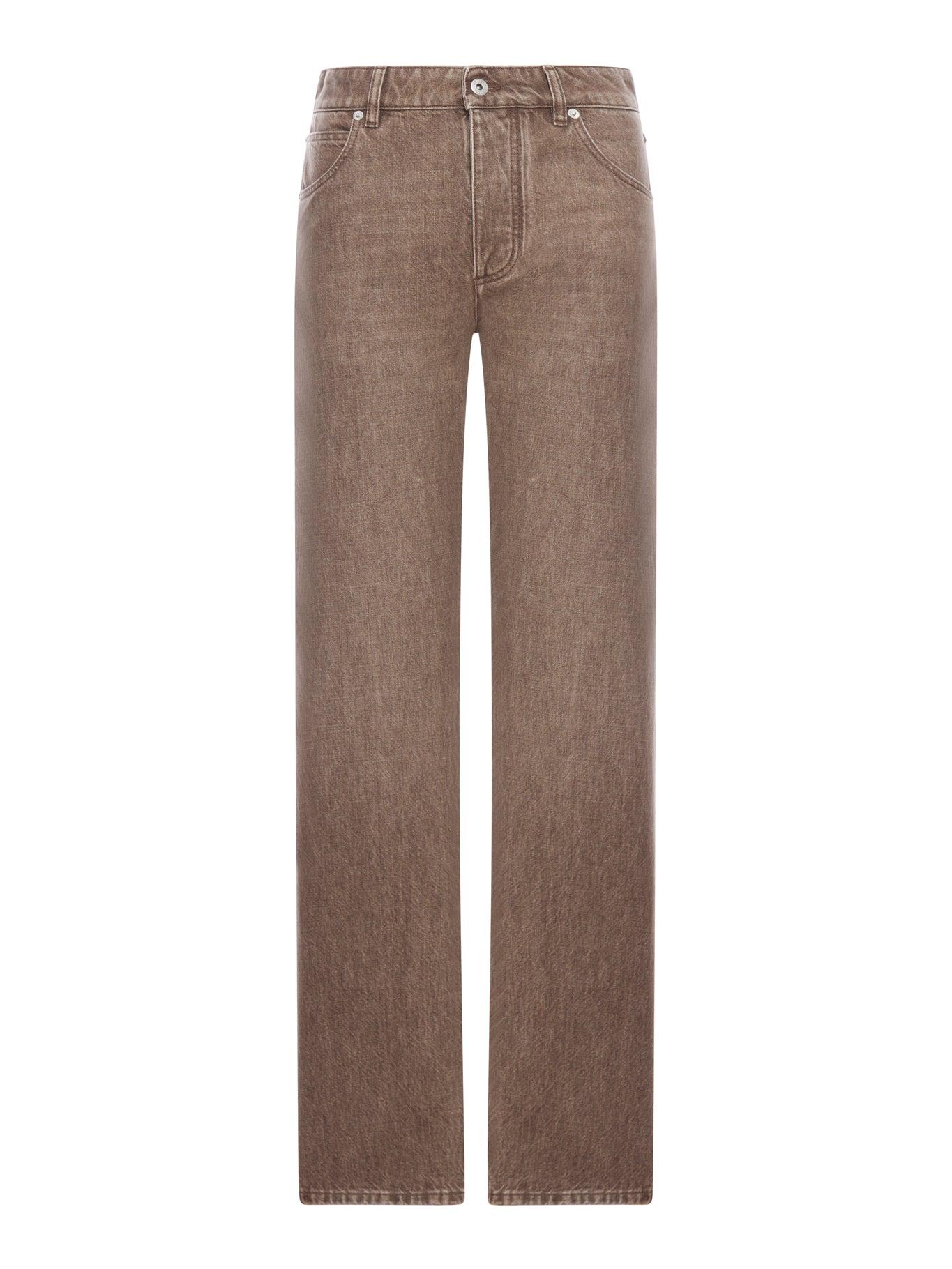 パンツ BOTTEGA VENETA FW23 STRAIGHT CUT PANTS (770908 V35E01582) BOTTEGA VENETA Paneled leather straight-leg pants | NET-A-PORTER