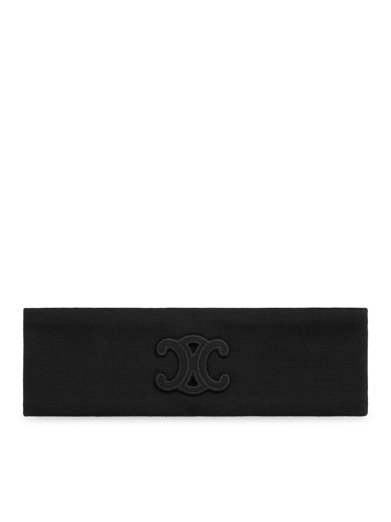 その他 CELINE Wool hair band Nero Celine Wool Headband in Black | Lyst