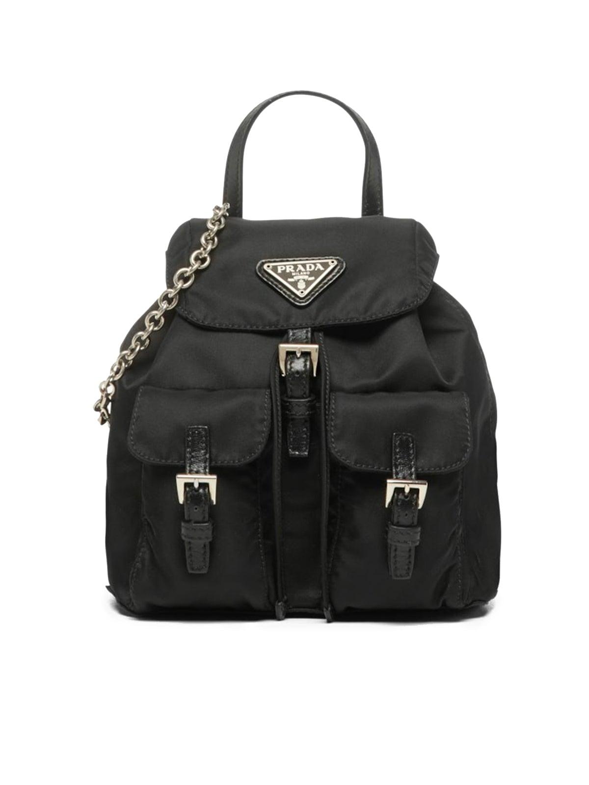 Prada Synthetic Mini Nylon Backpack in Black - Save 14% | Lyst
