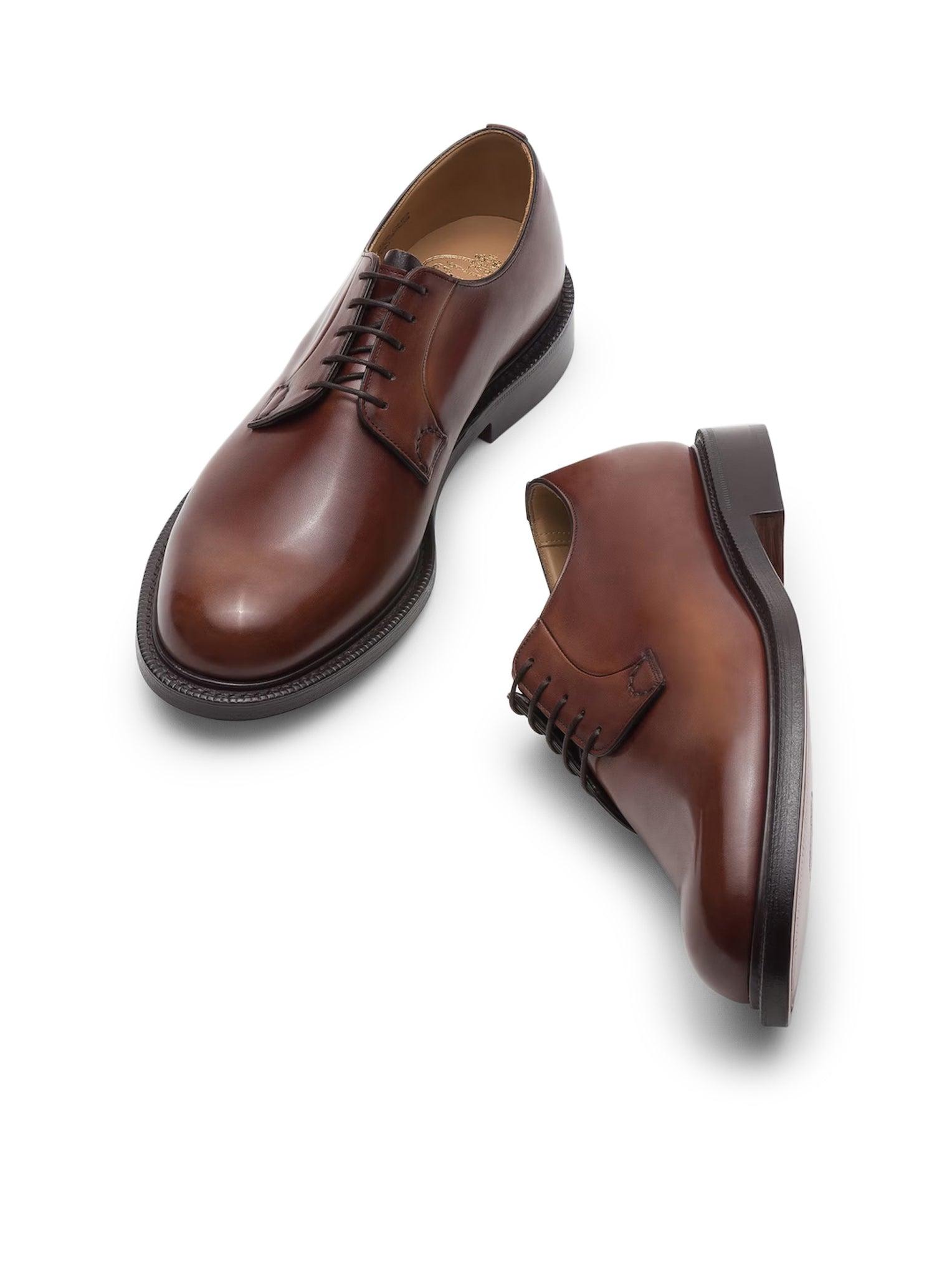 Church's Shannon Leather Derby Shoes in Brown for Men | Lyst