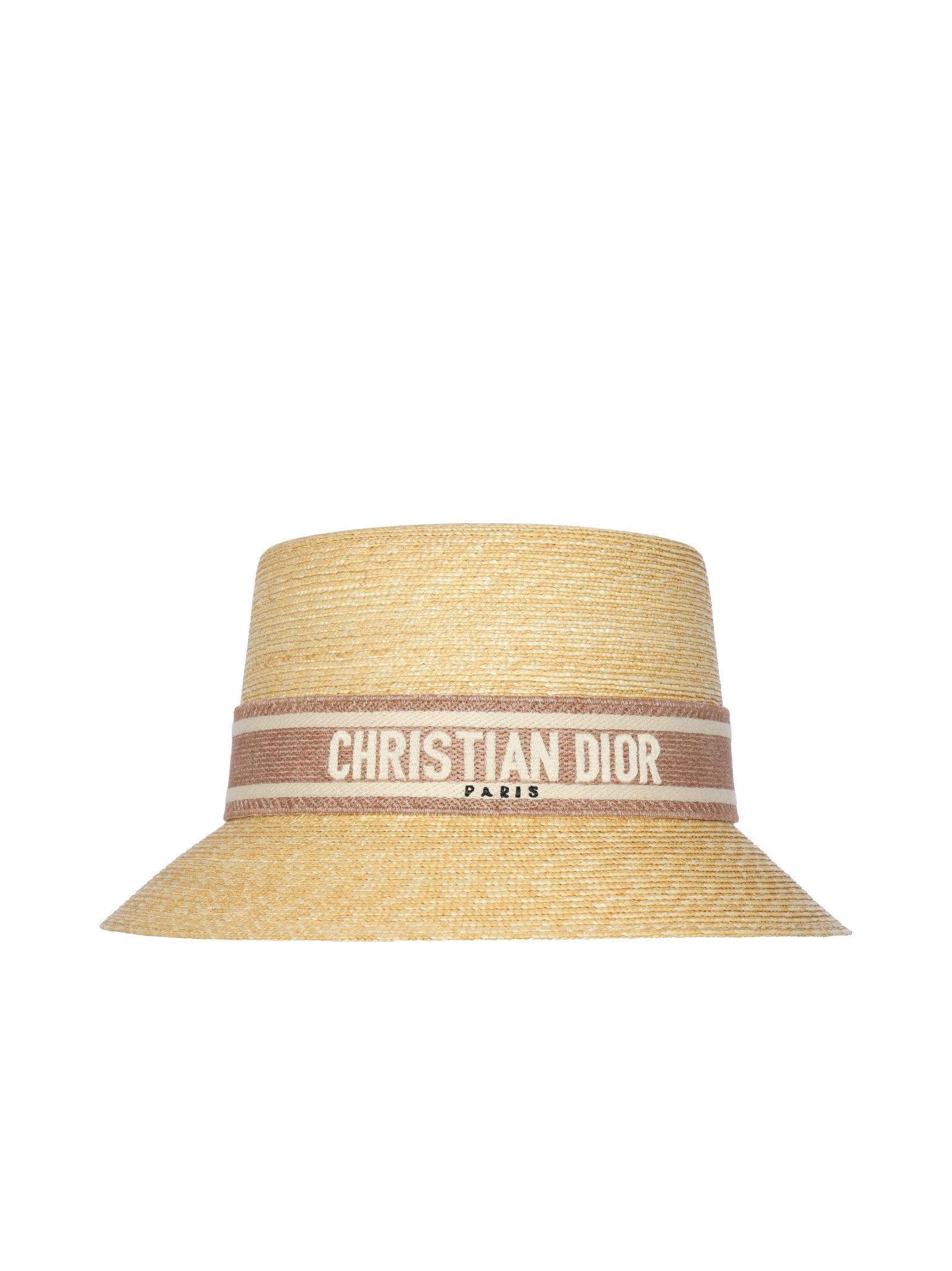 Dior Dioresort Small Brim Hat in Natural | Lyst
