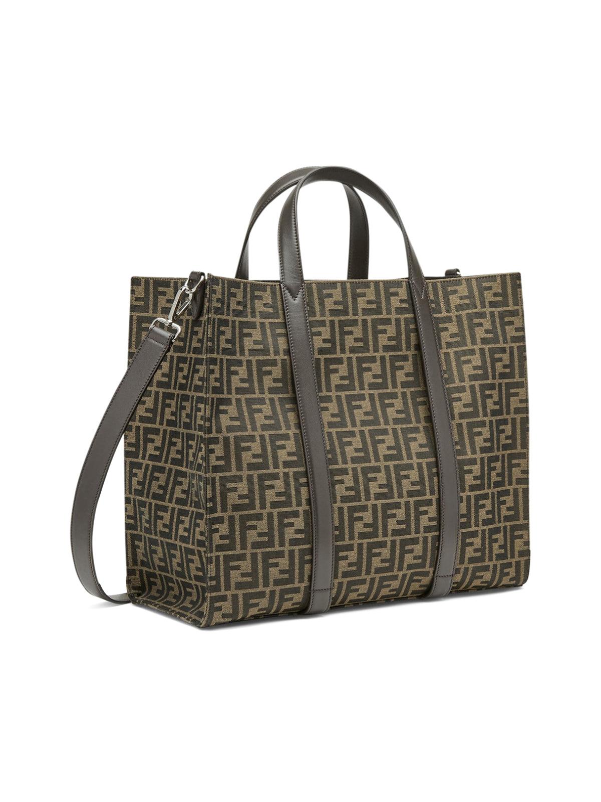 Fendi brown clearance fabric bag