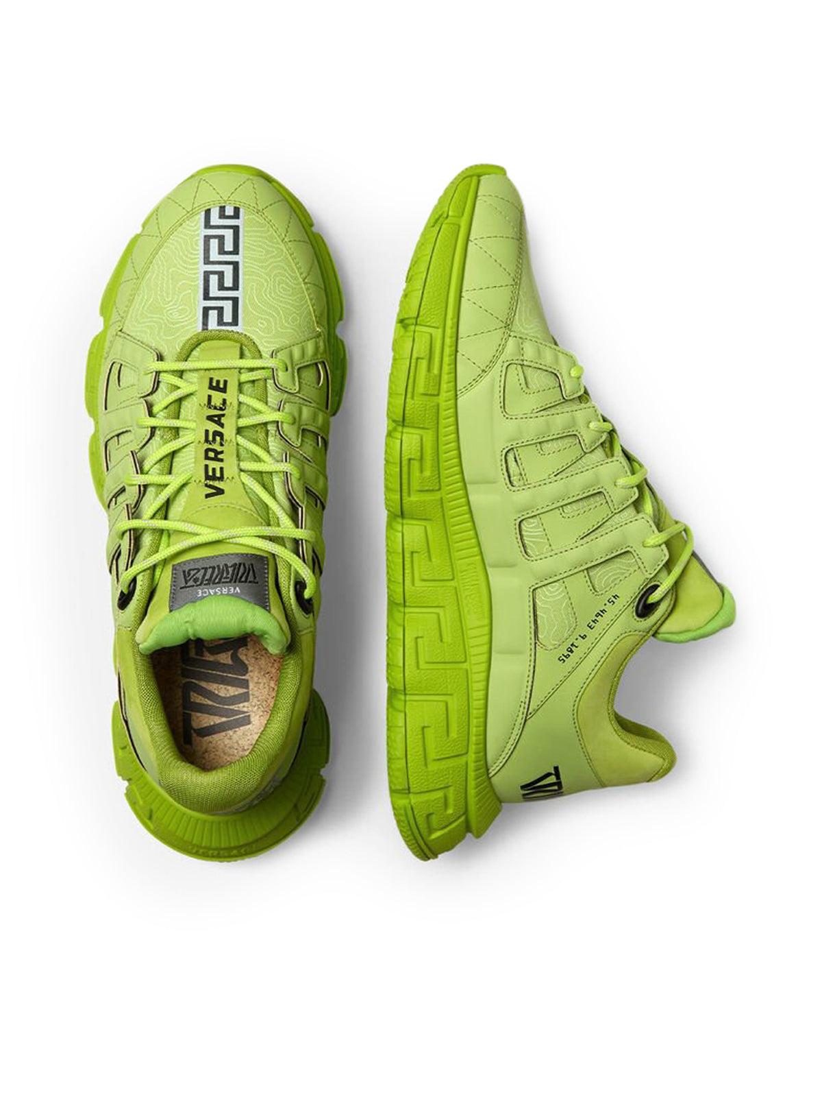 Versace green shoes 2025