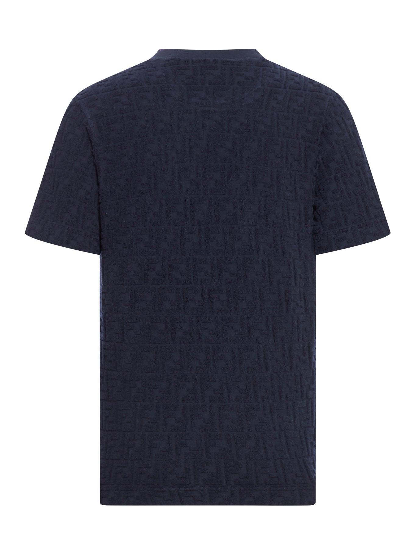 Blue fendi t shirt hotsell