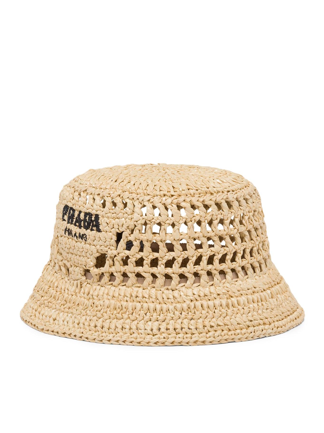 Prada bucket hat outlet nude