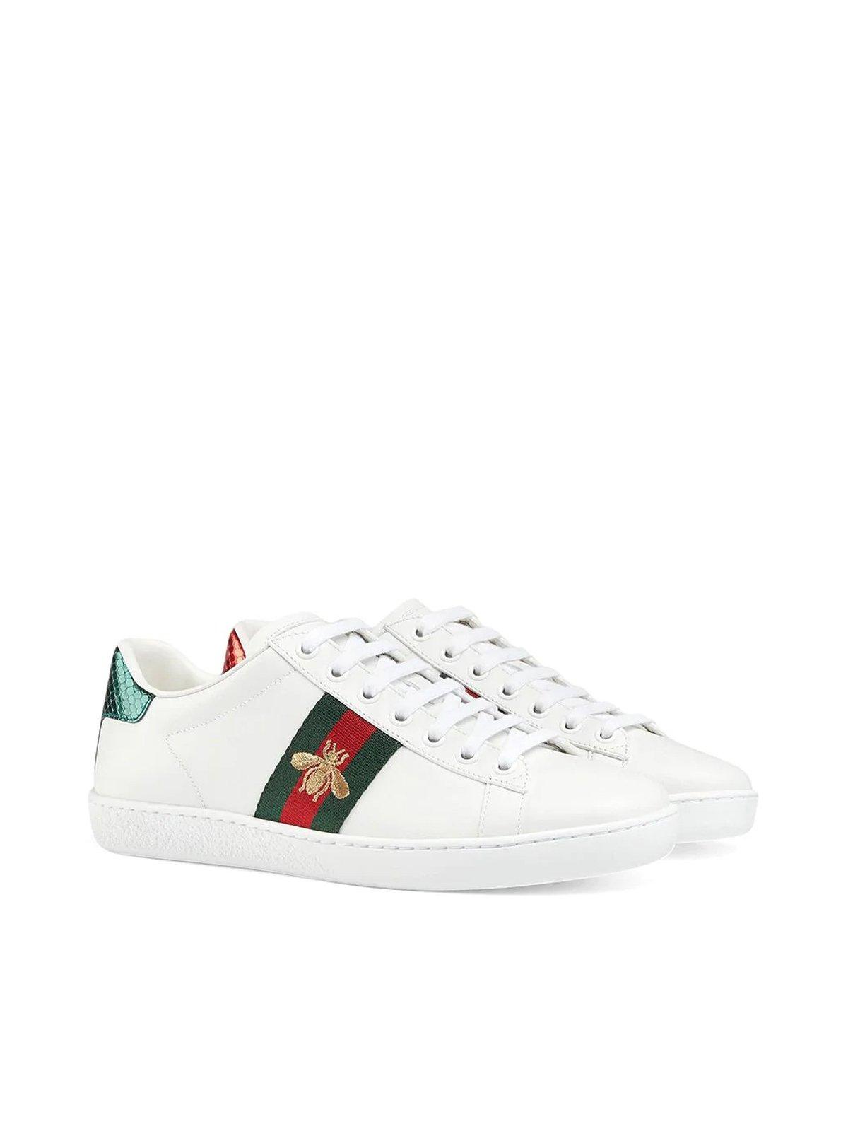 gucci bedazzled sneakers
