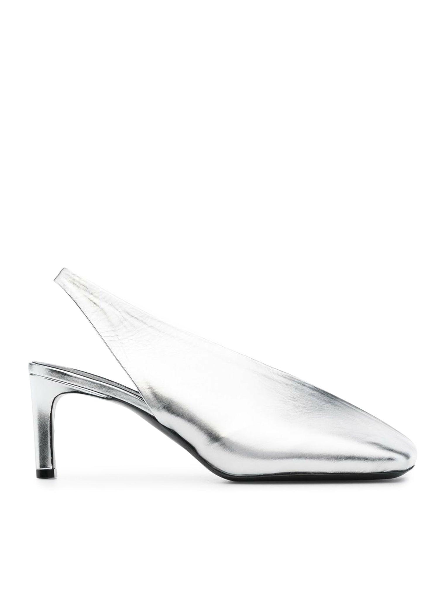 Jil Sander Court Shoes in White | Lyst