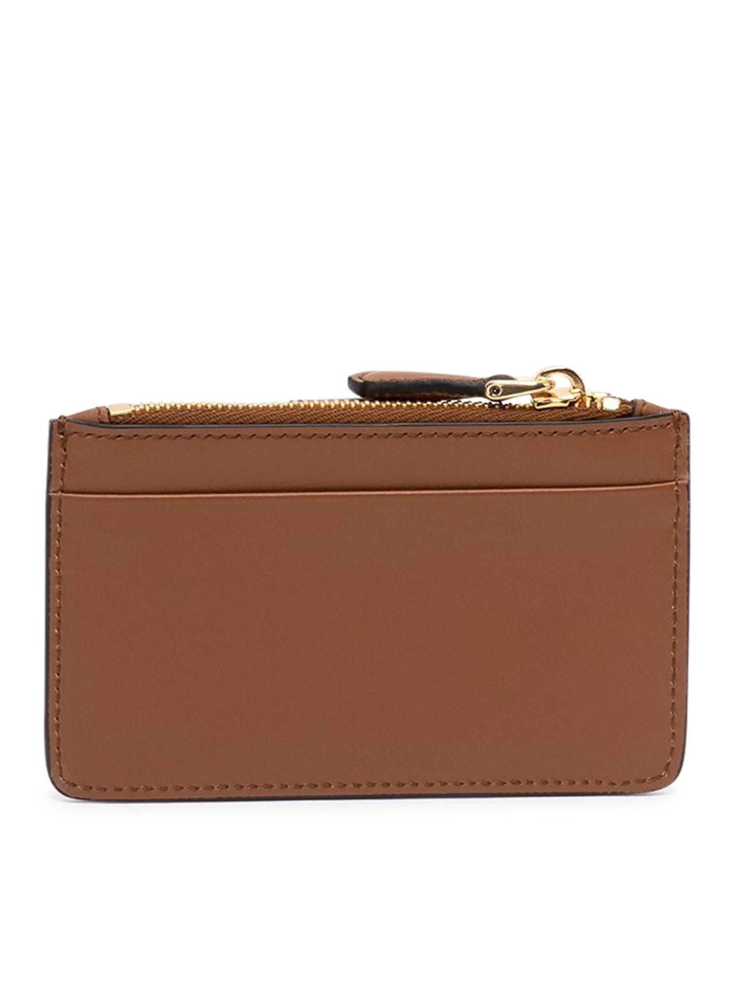 Prada card clearance holder with zip