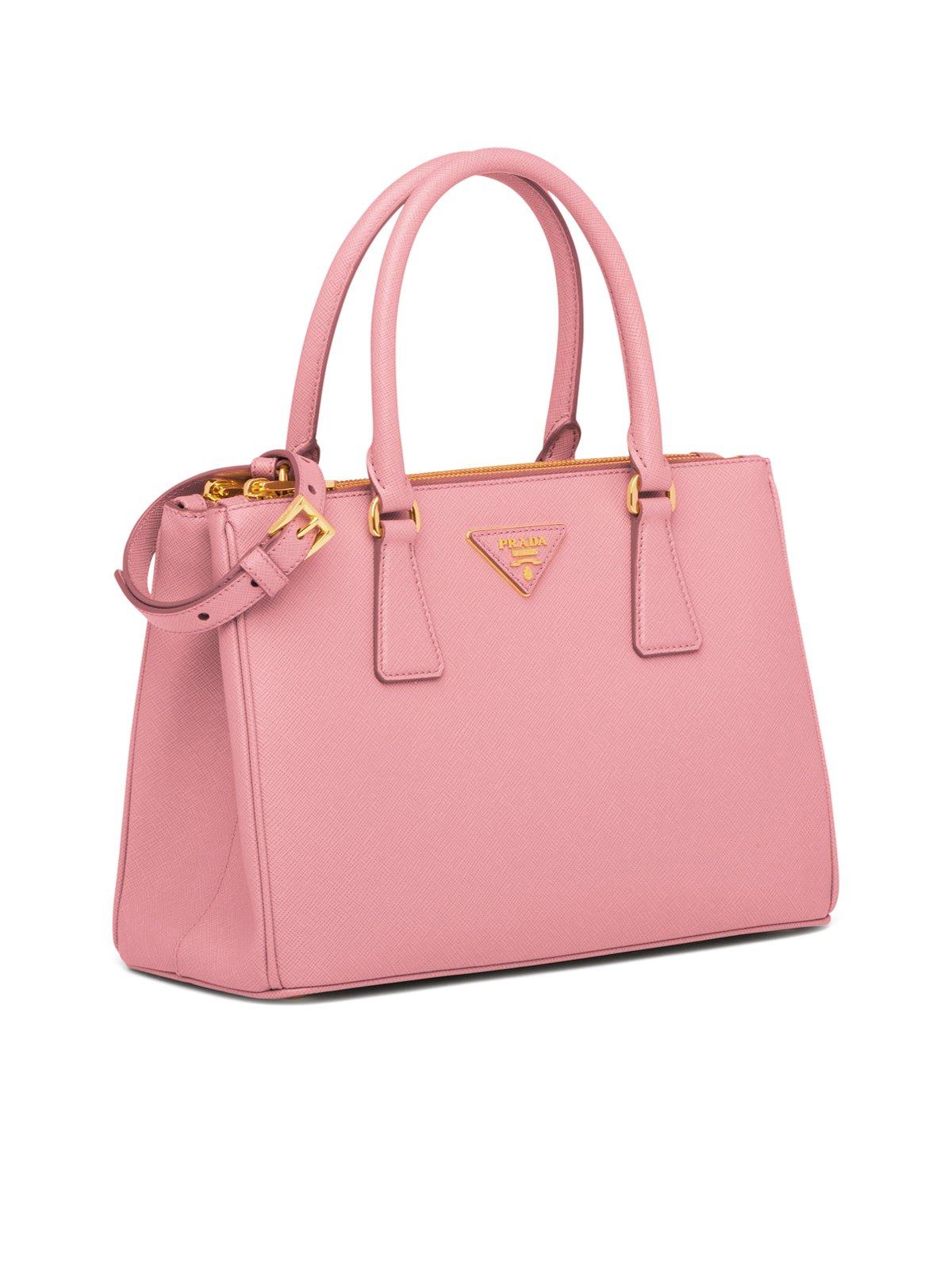 Prada Galleria Saffiano Leather Mini-bag in Pink | Lyst