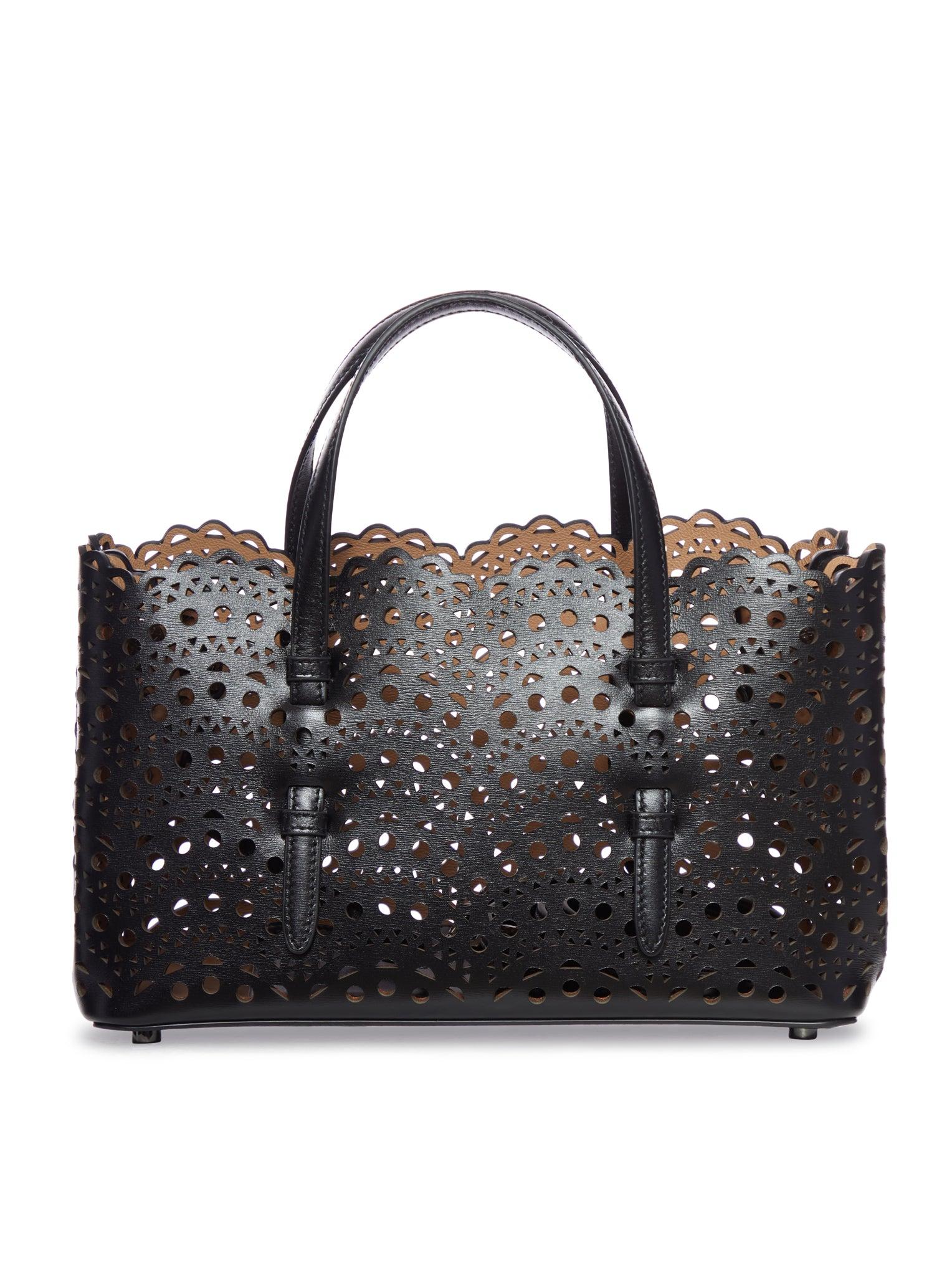 ショルダーバッグ・ポシェット ALAIA EW 25 TOP CASE BAG Alaïa Ew 25 Top Case Bag in Black | Lyst