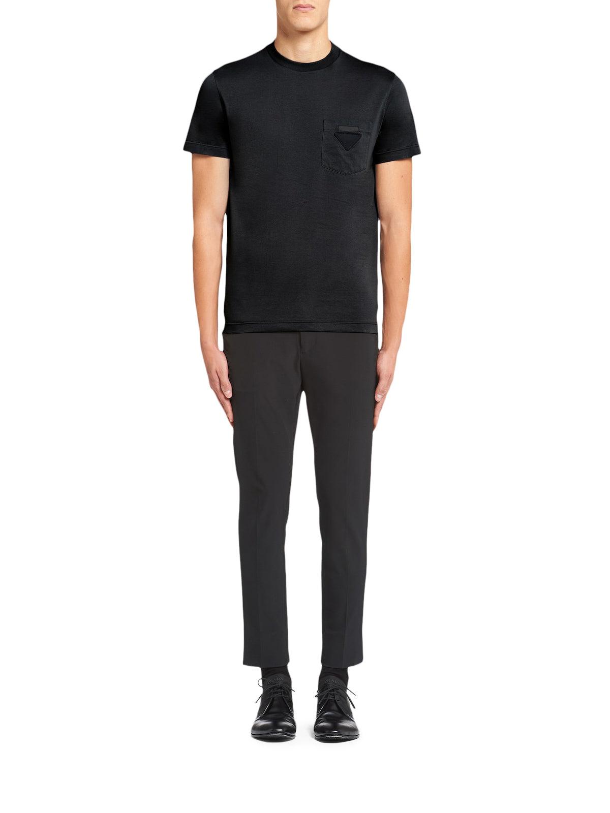 Prada Set Of 3 Jersey T-shirts in Black for Men | Lyst