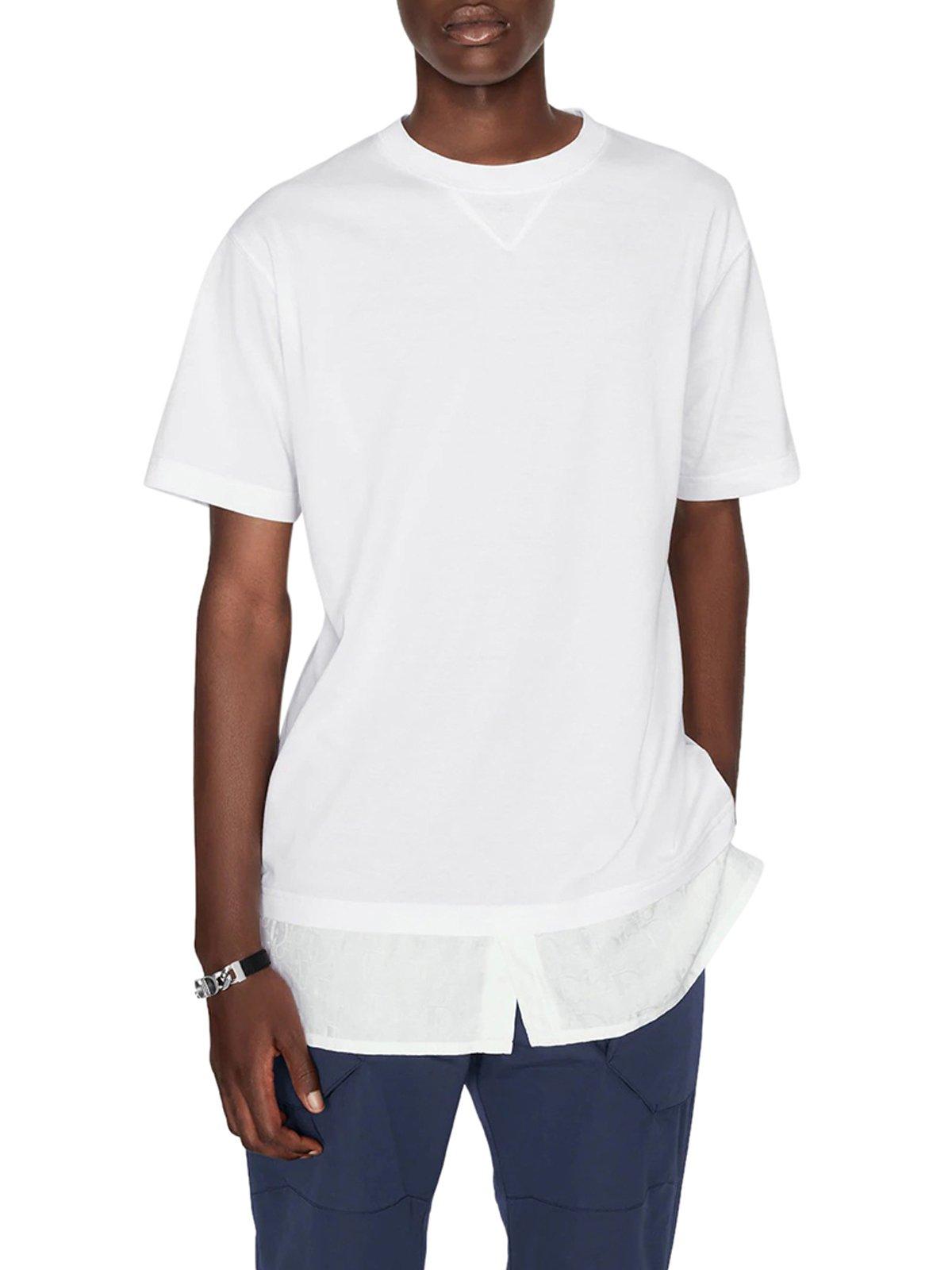 Dior Men's 2021 Oblique Jacquard T-Shirt