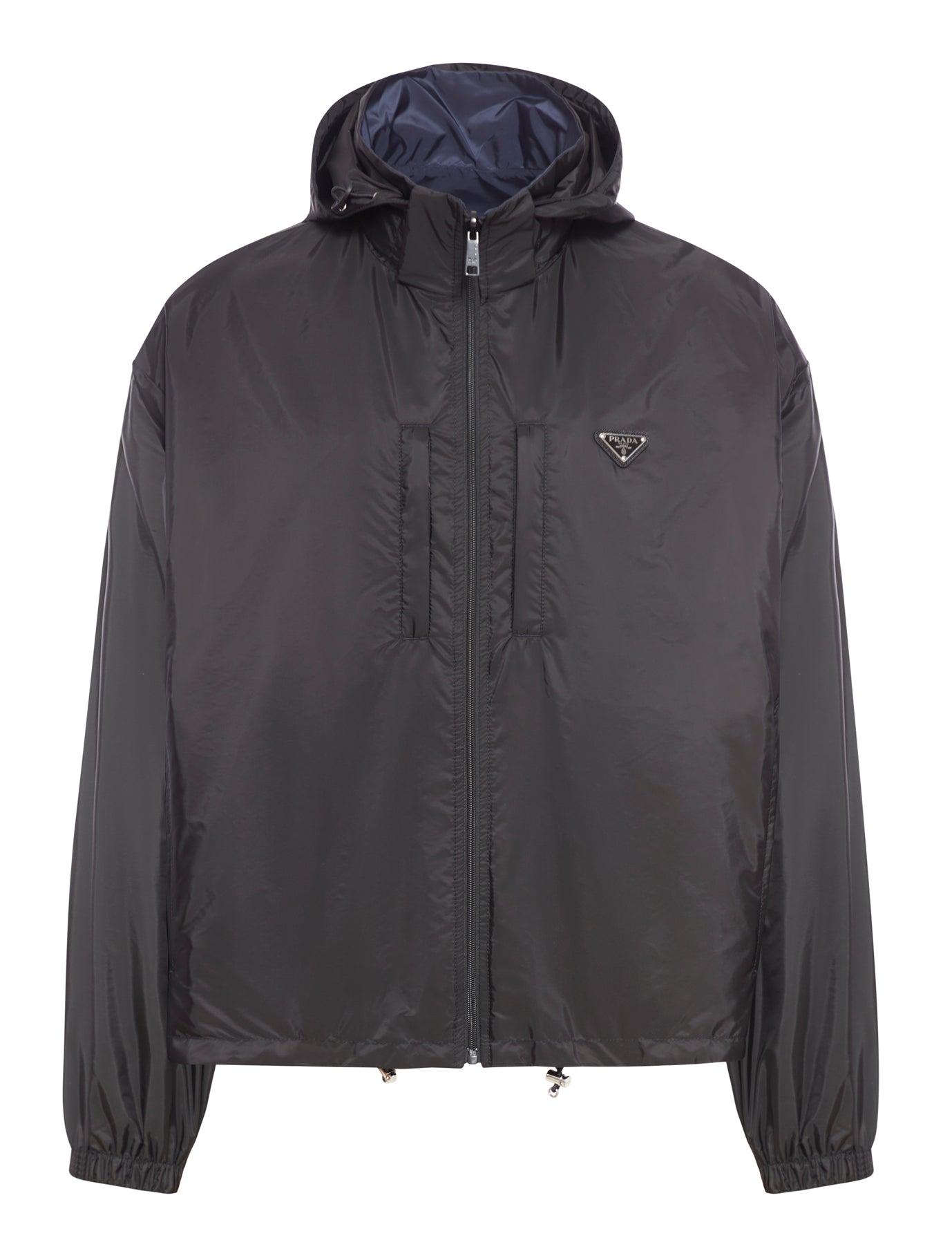 PRADA Reversible nappa and Re-Nylon Prada Reversible Jacket in 