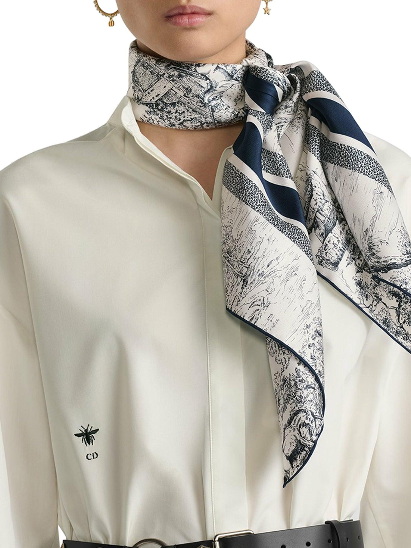 【関税&送料込】Dior D-Bobby Toile De Jouy Scotland Dior D-Bobby Toile de Jouy Scotland Small-Brim Bucket Hat at