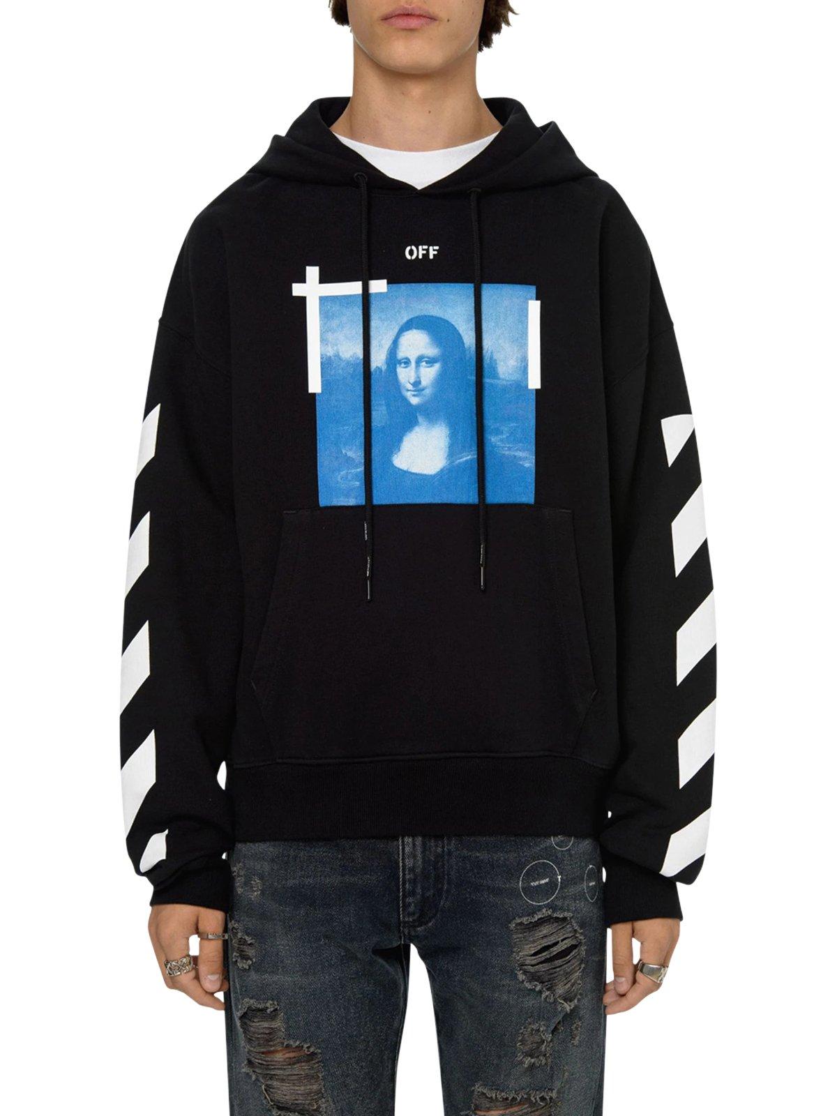 hoodie mona lisa off white