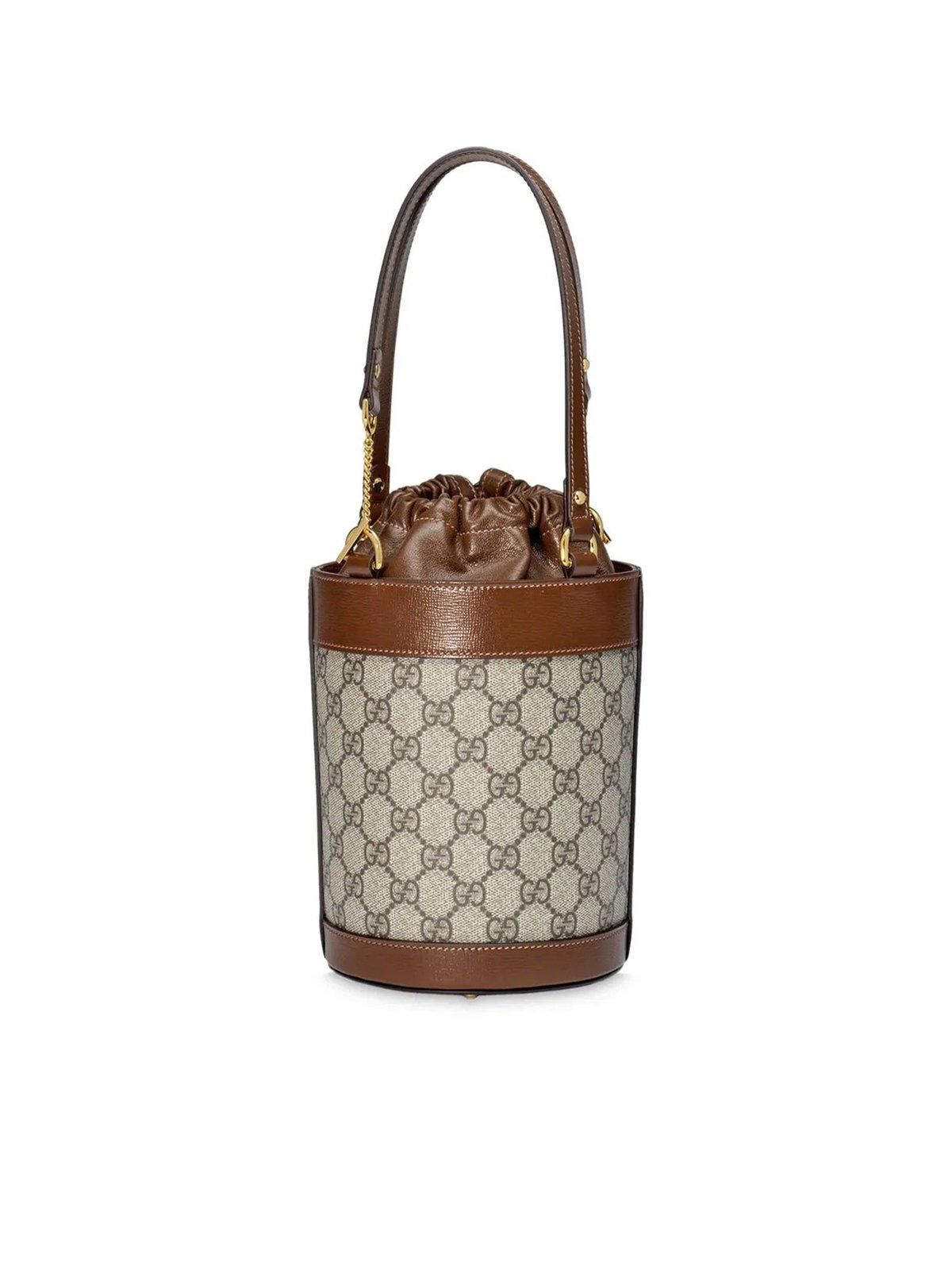 Gucci Horsebit 1955 Small Bucket Bag in Natural | Lyst display picture 2