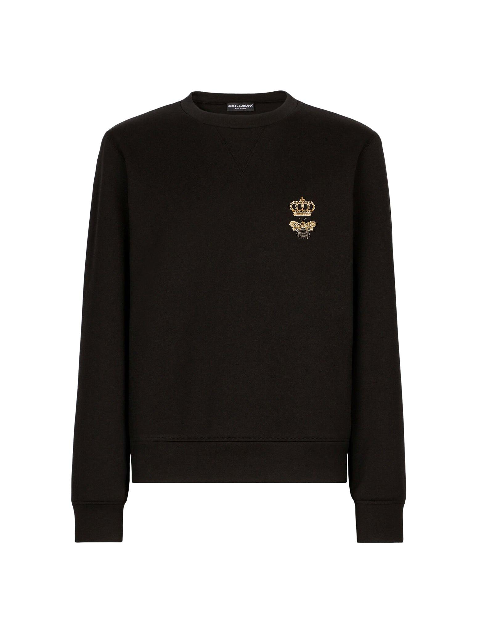Dolce & Gabbana Sweatshirt in Black for Men | Lyst UK