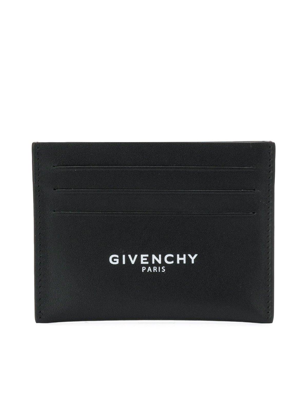 Givenchy Logo Card Holder in Black for Men - Lyst