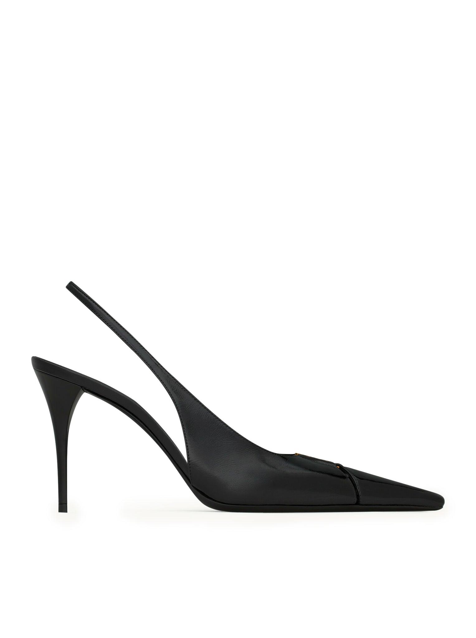 Women's Saint Laurent Sandal heels | Lyst