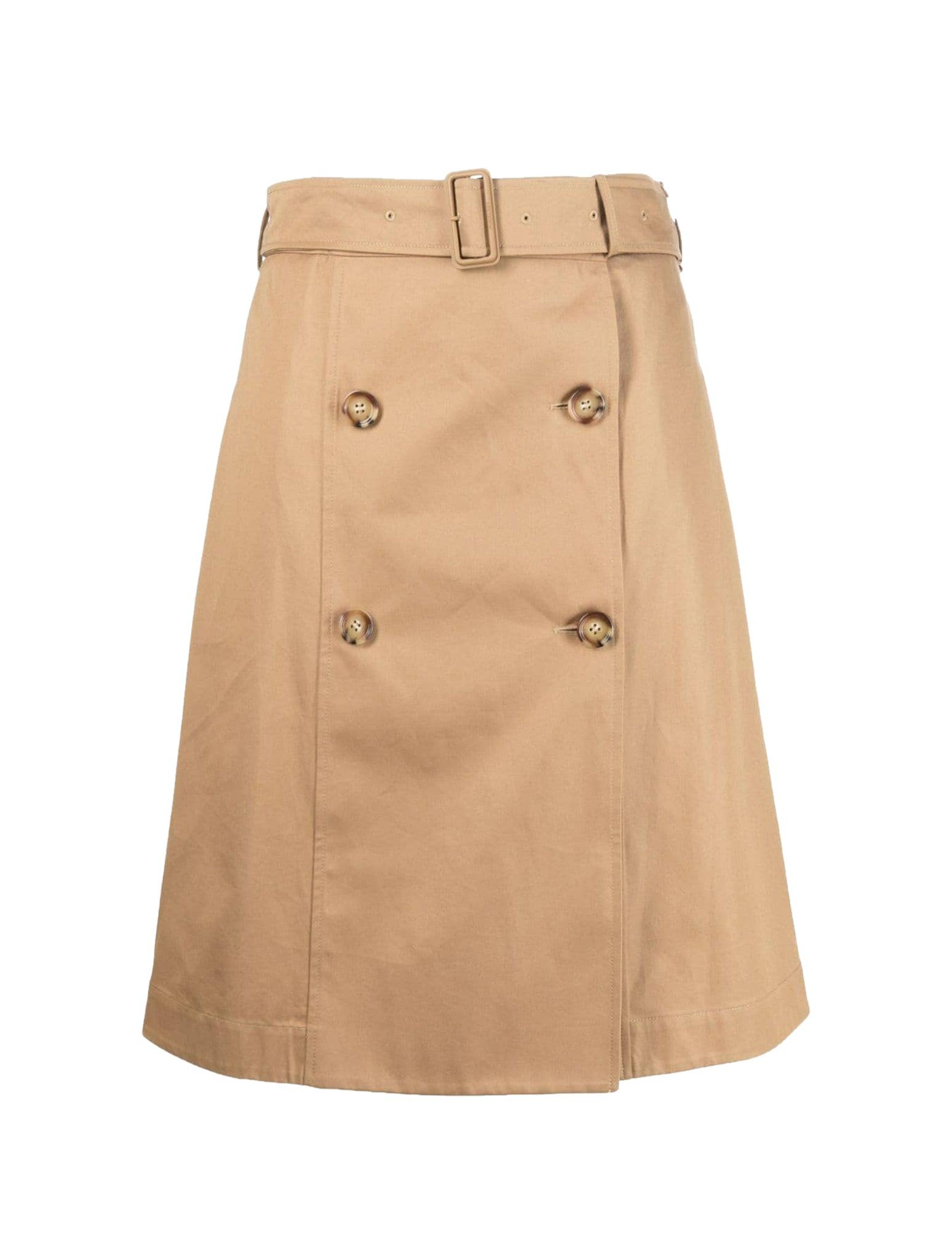 Burberry Baleigh Cf W Skirts in Natural Lyst