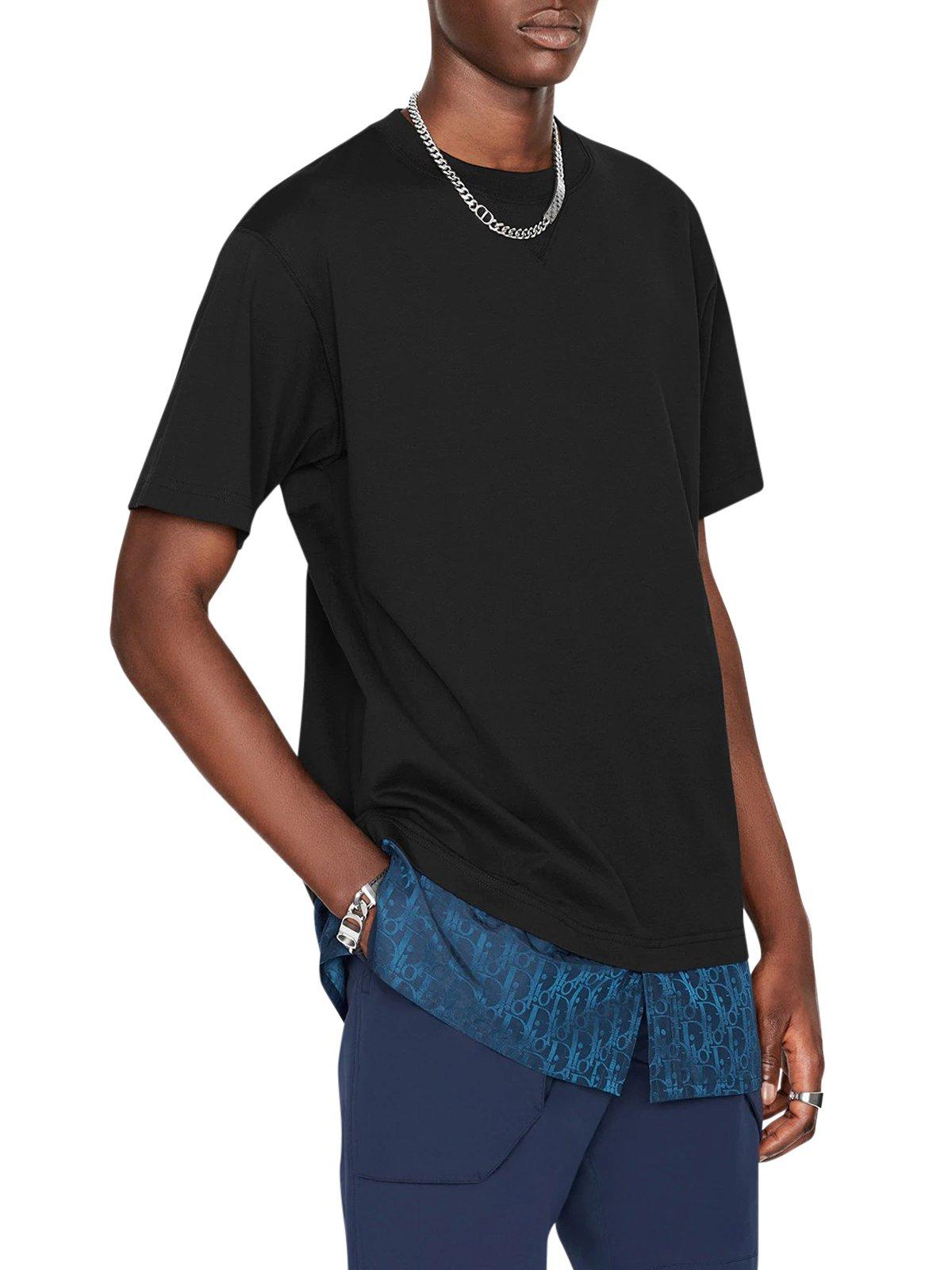Dior Oversized Dior Oblique T-shirt in Black for Men | Lyst