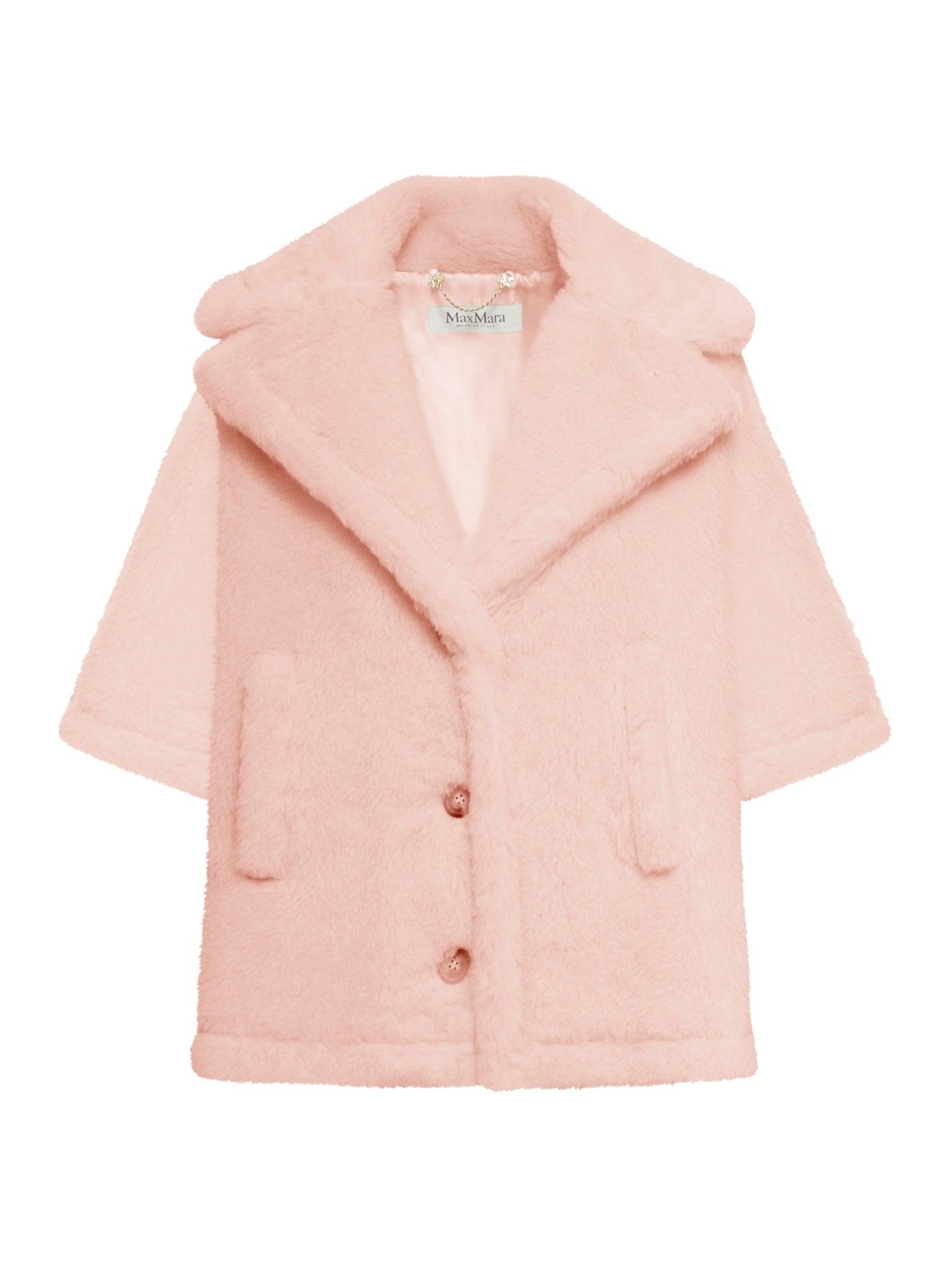 Max mara hotsell teddy coat pink