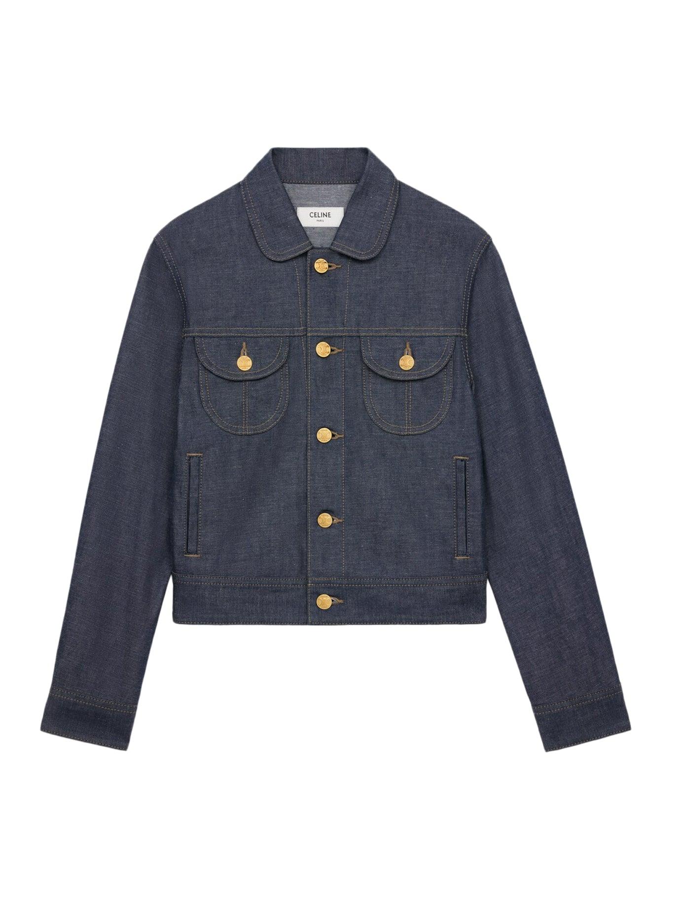 【関税&送料込】Celine Celine Baja Jacket Women's Loose biker jacket in calfskin | CELINE | 24S