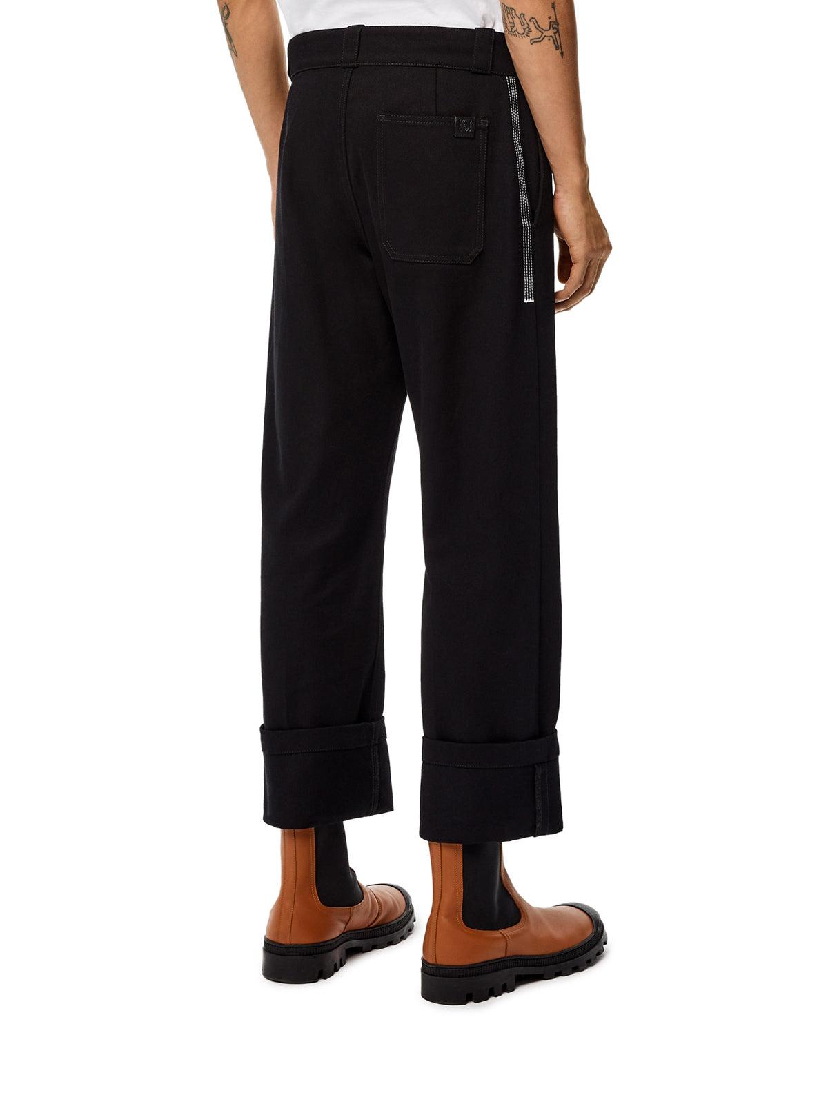 Loewe Drill Pants In Cotton in Black for Men | Lyst
