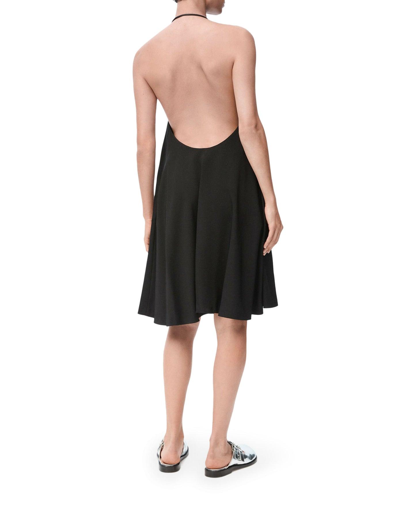Loewe Flamenco Dress in Black | Lyst
