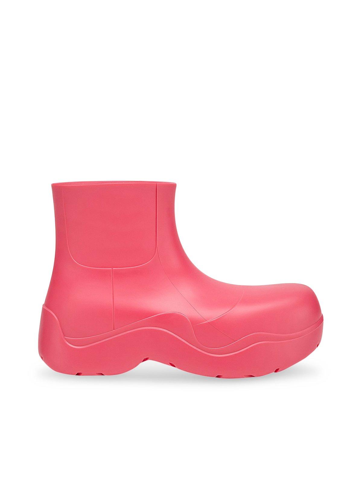 STIVALETTI BV PUDDLEBottega Veneta in Gomma di colore Rosa - 58% di sconto  | Lyst