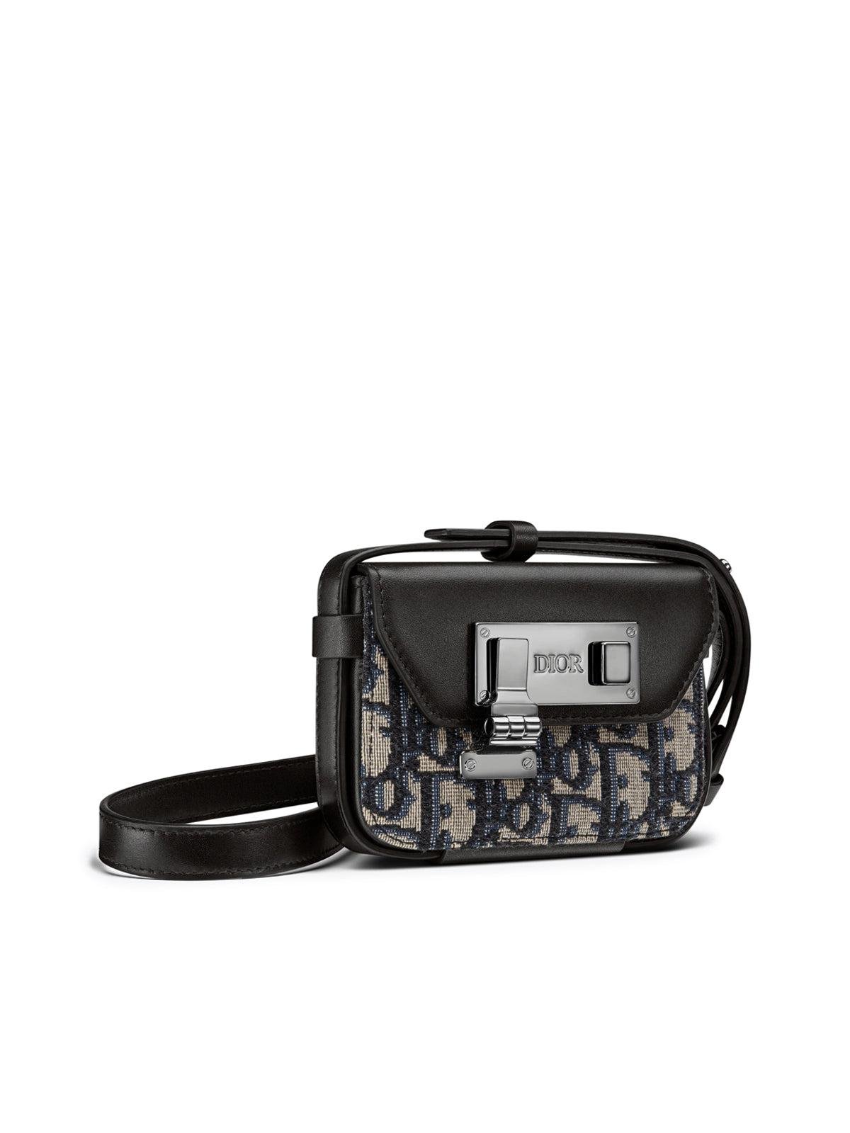 Dior Oblique Jacquard Crossbody Bag for Men