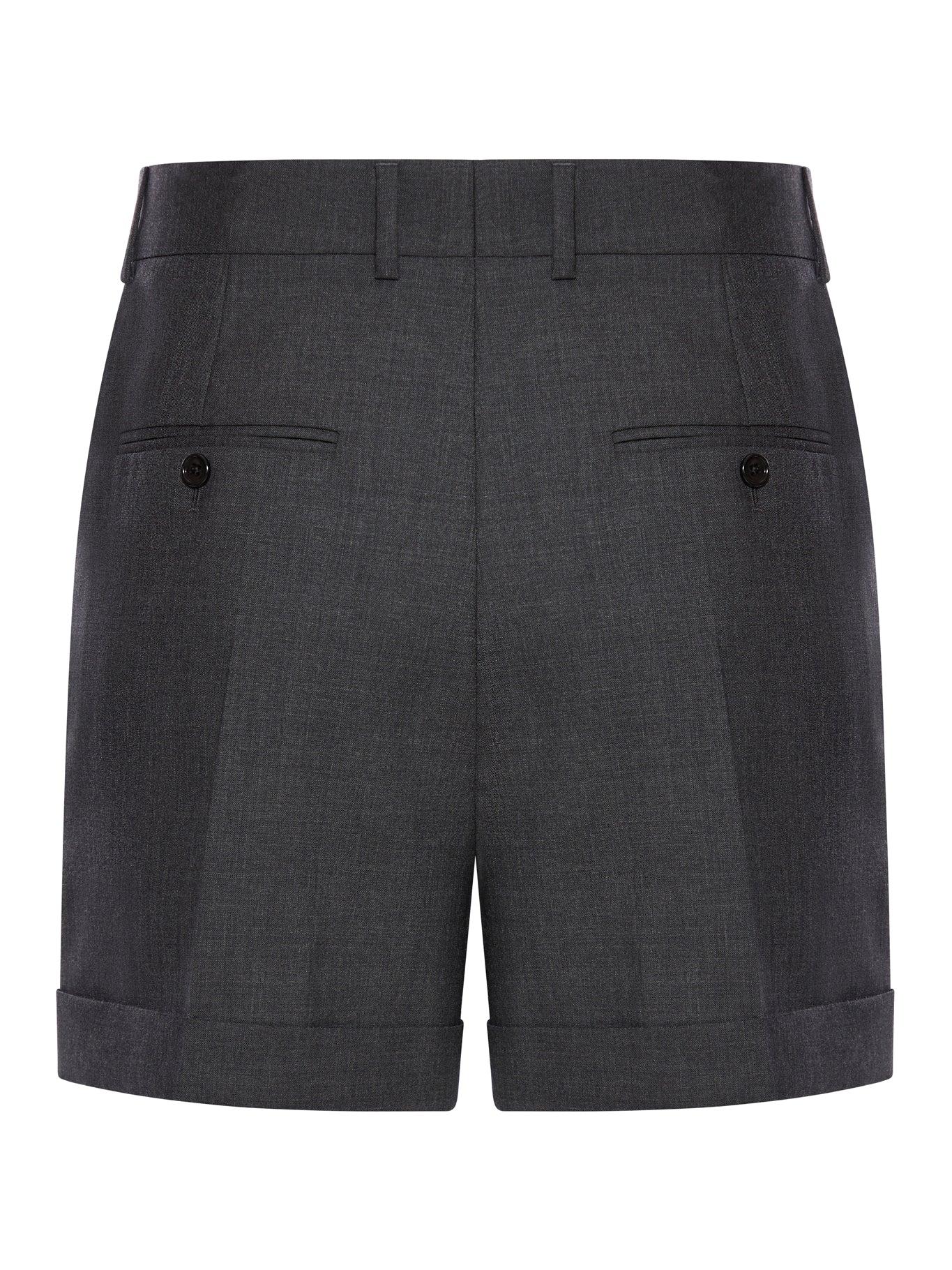 ショートパンツ CELINE | MEN'S SHORTS IN STRIPED WOOL 2P682766W.07DN ショートパンツ CELINE | MEN'S SHORTS IN STRIPED WOOL