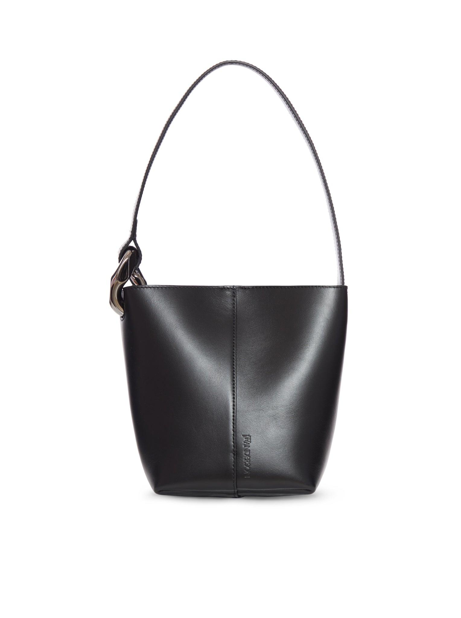 ショルダーバッグ・ポシェット Jw Anderson Black Leather Bucket Bag JW Anderson Bucket bags and bucket purses for Women | Online