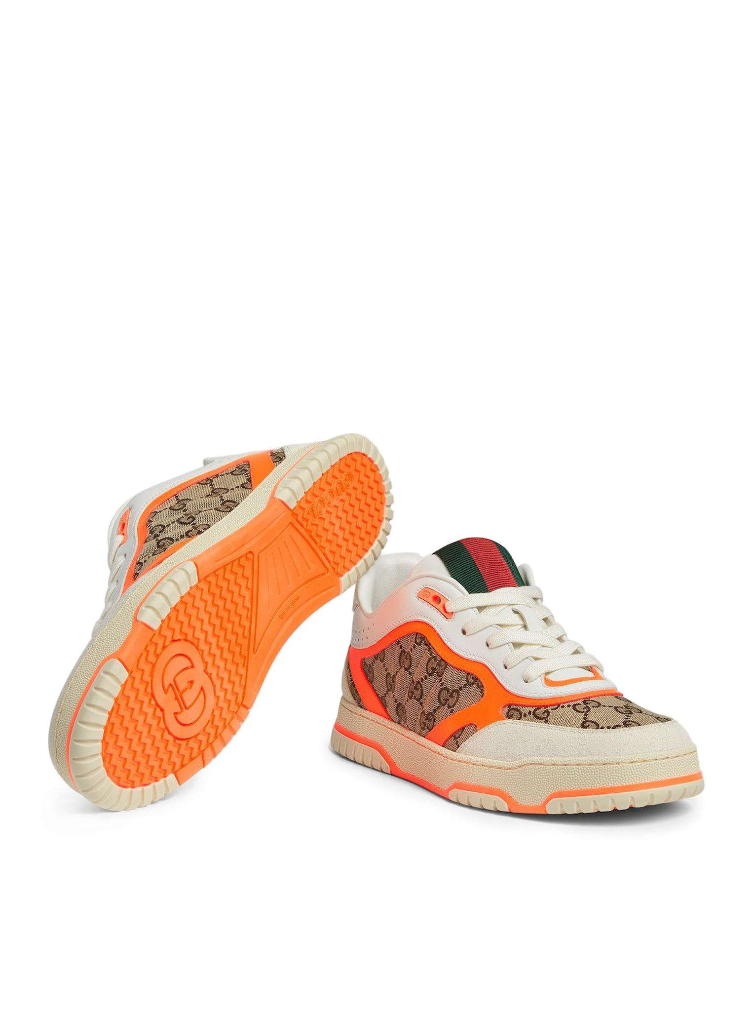 Gucci Sneakers Shoes in Orange for Men Lyst UK