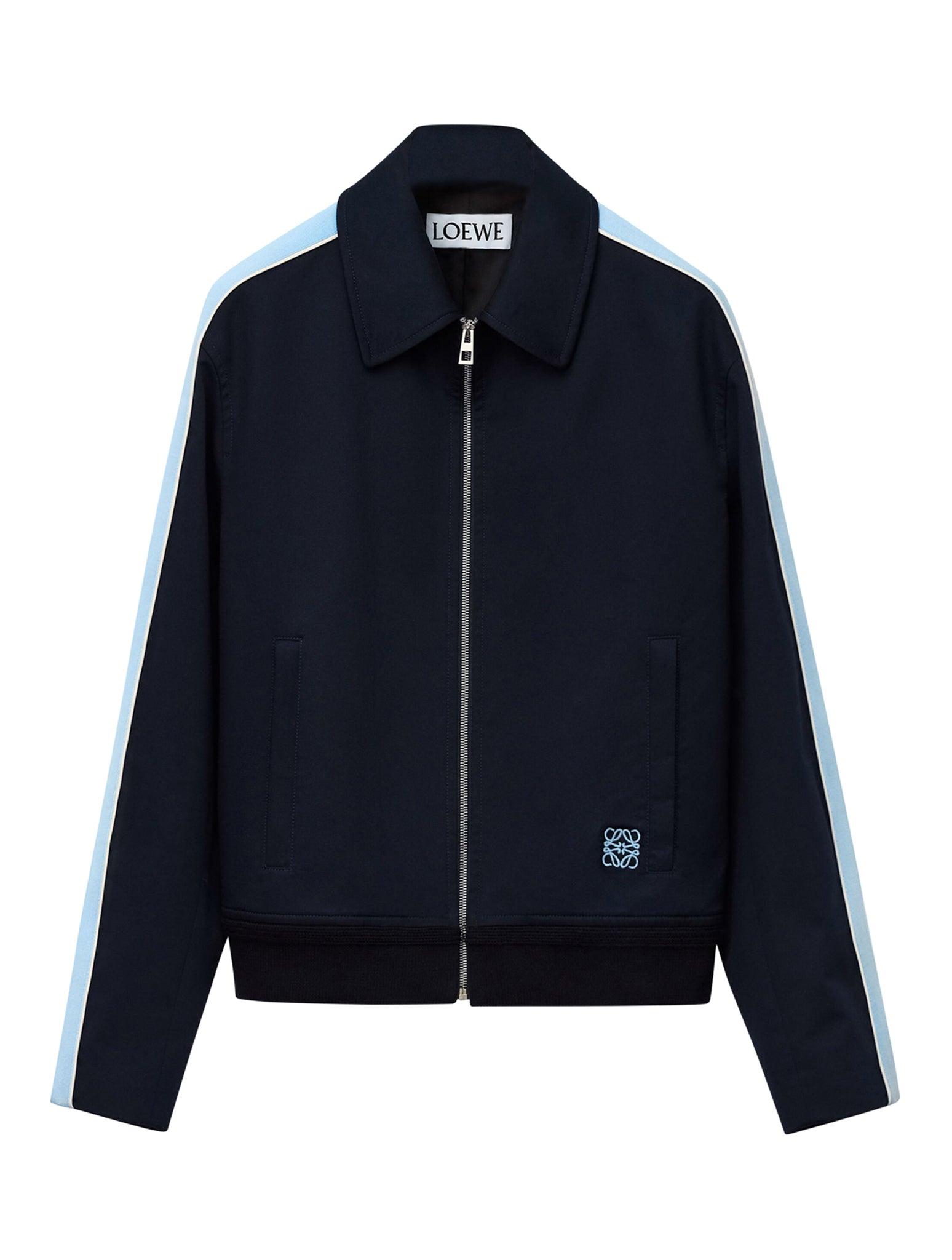 Loewe Tracksuit Jacket In Cotton in Blue for Men | Lyst UK