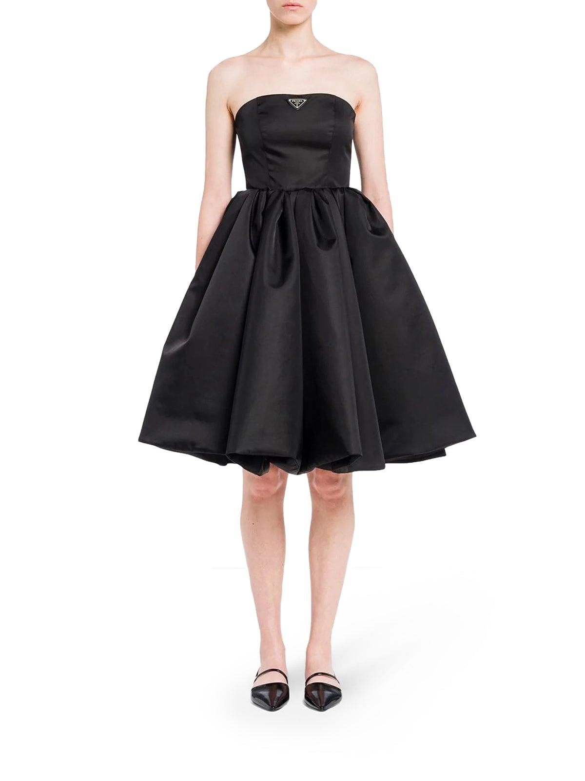 Prada Corset Dress in Black | Lyst