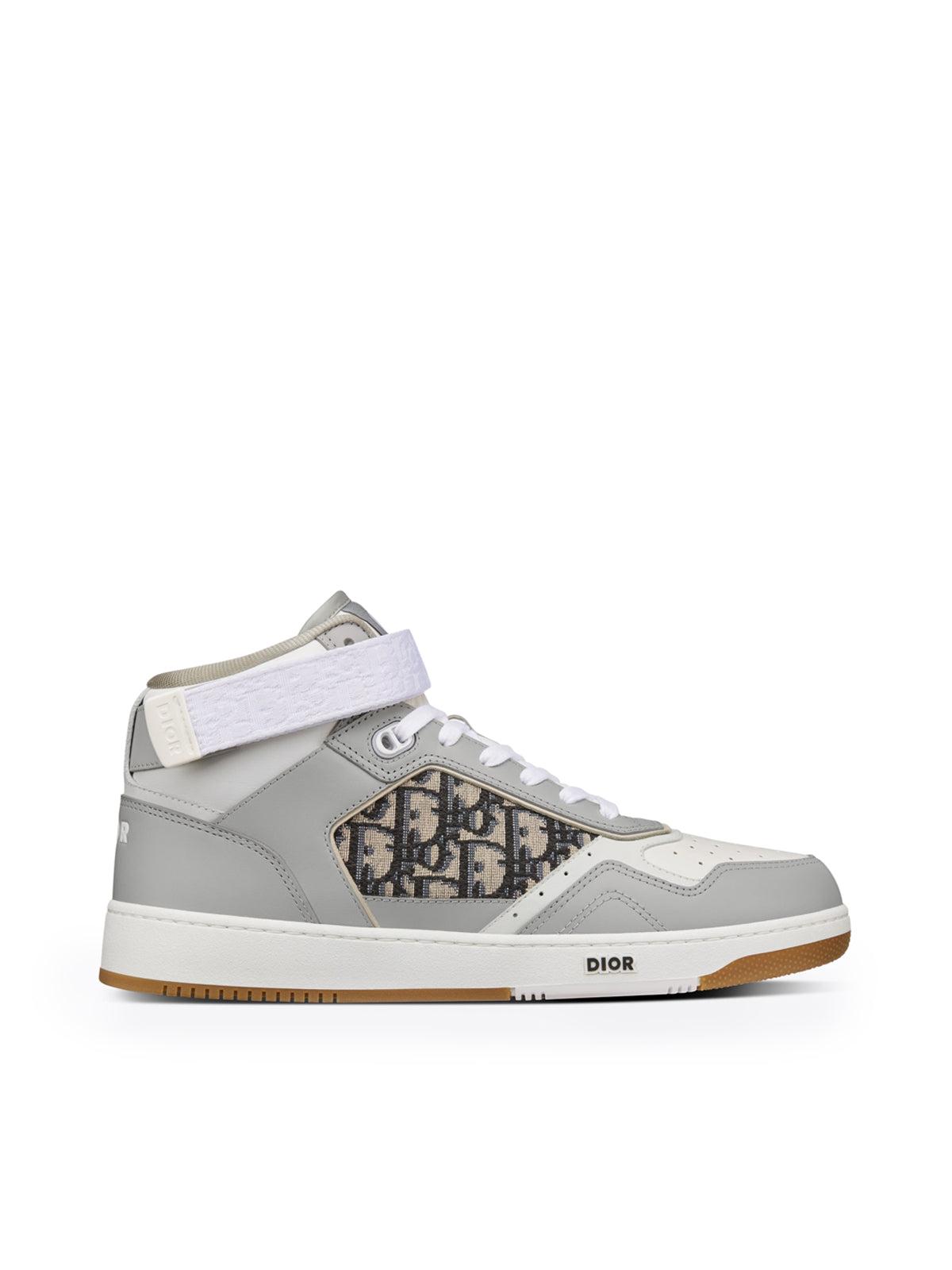 Dior High Sneaker B27 in Gray for Men | Lyst