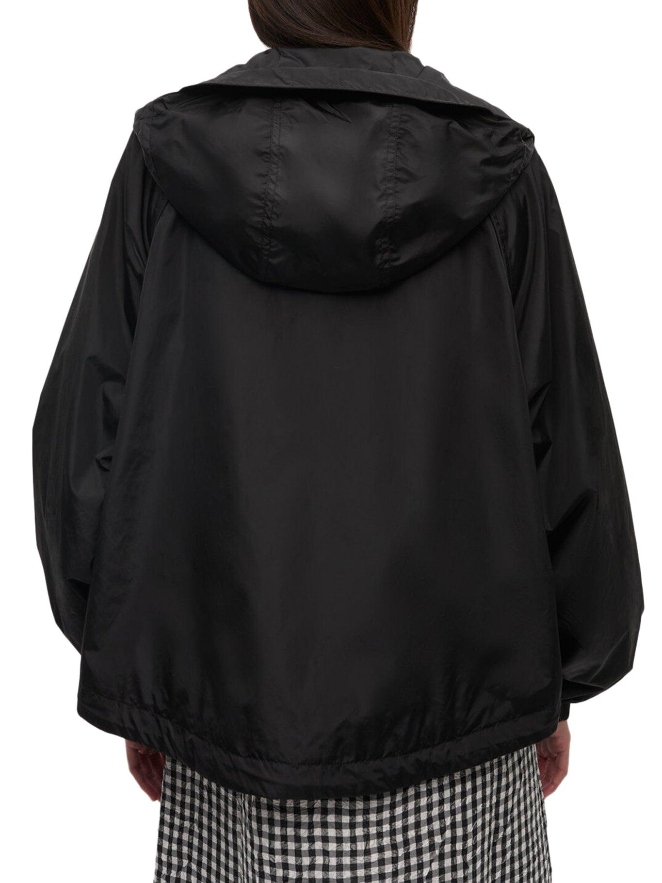 ジャケット NYLON JACKET WITH GANNI LOGO PATCH Ganni Nylon Jacket With Logo Patch in Blue | Lyst UK
