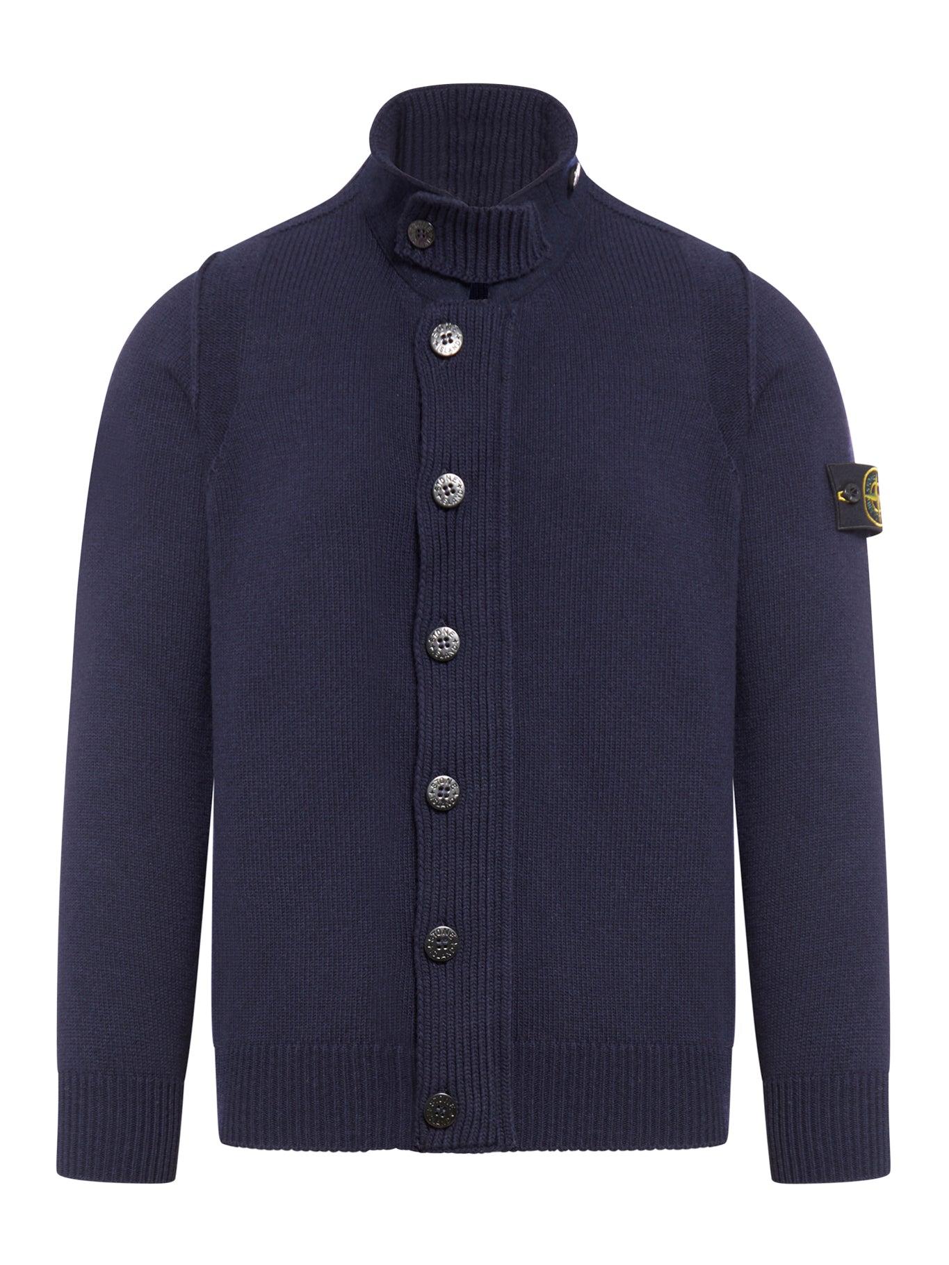Stone Island Sweater in Blue for Men | Lyst
