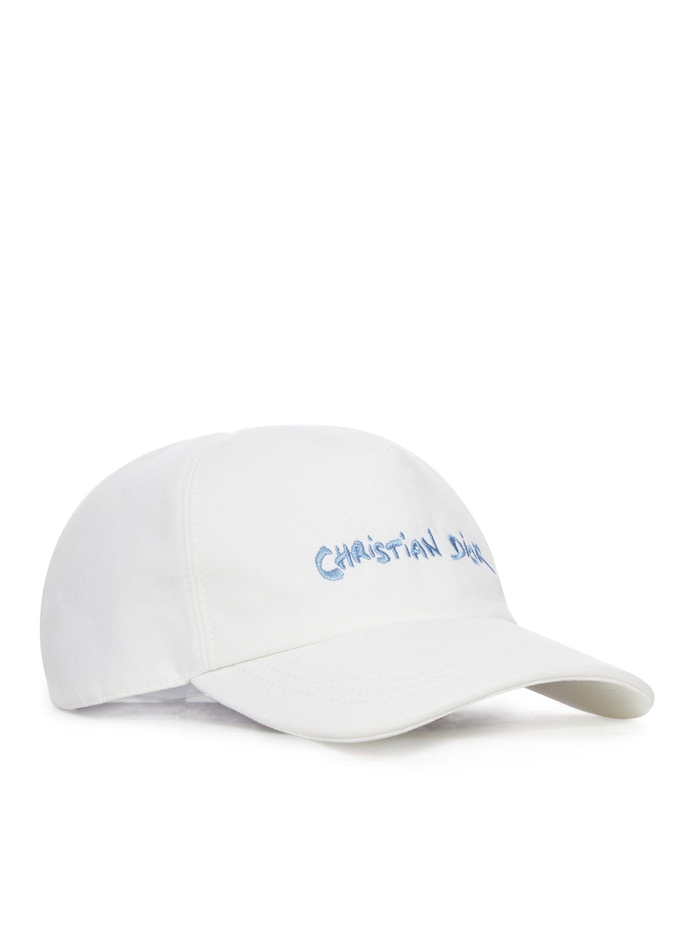 Christian Dior ホワイトキャップ Christian Dior - クリスチャンディオール CHRISTIAN DIOR