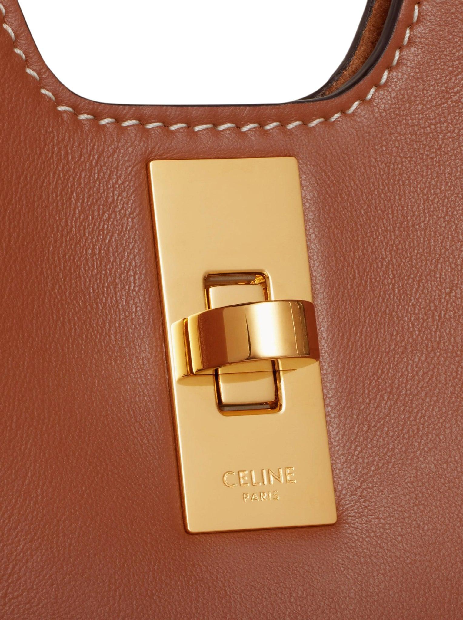 Celine Medium 16 Cabas Bag In Smooth Leather Calfskin in Brown | Lyst