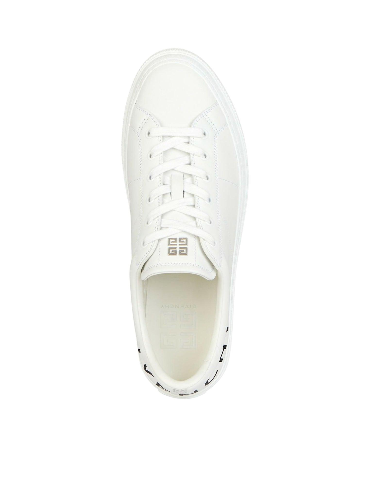 Givenchy Stone City Sport Sneakers With Printed Logo in White for